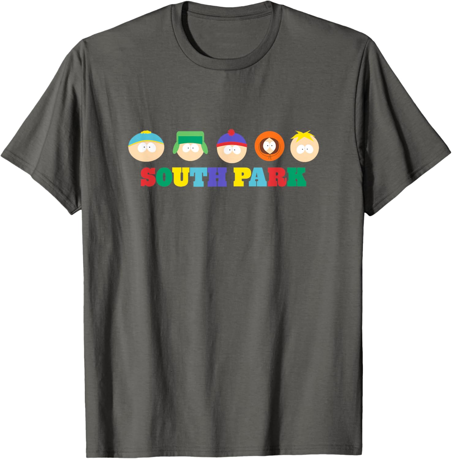 South Park Colorful Floating Heads T-Shirt for Fun Group Style - 10