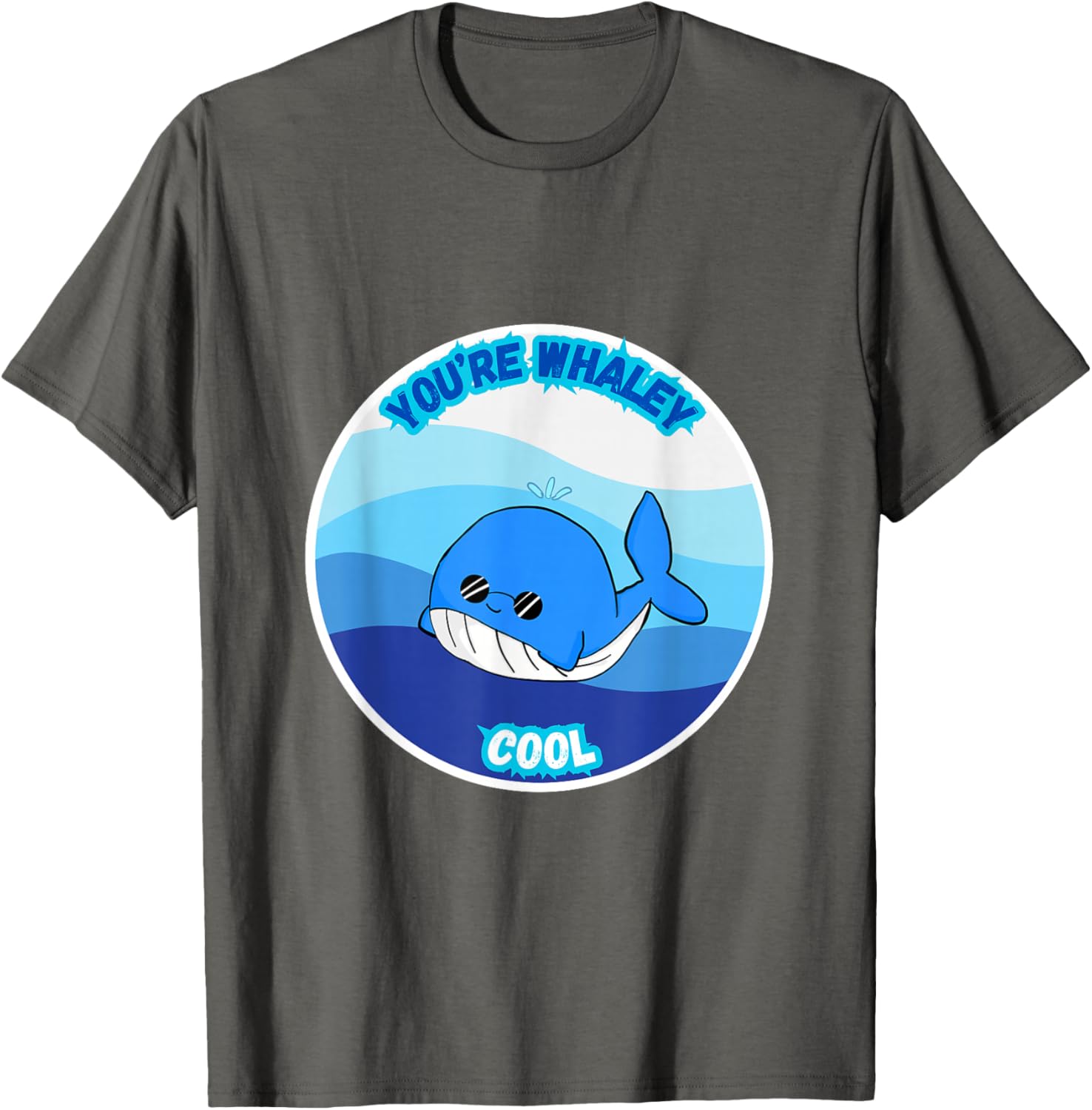 Whaley Cool Whale Graphic Tee Perfect for Ocean Lovers and Casual Wear - 19