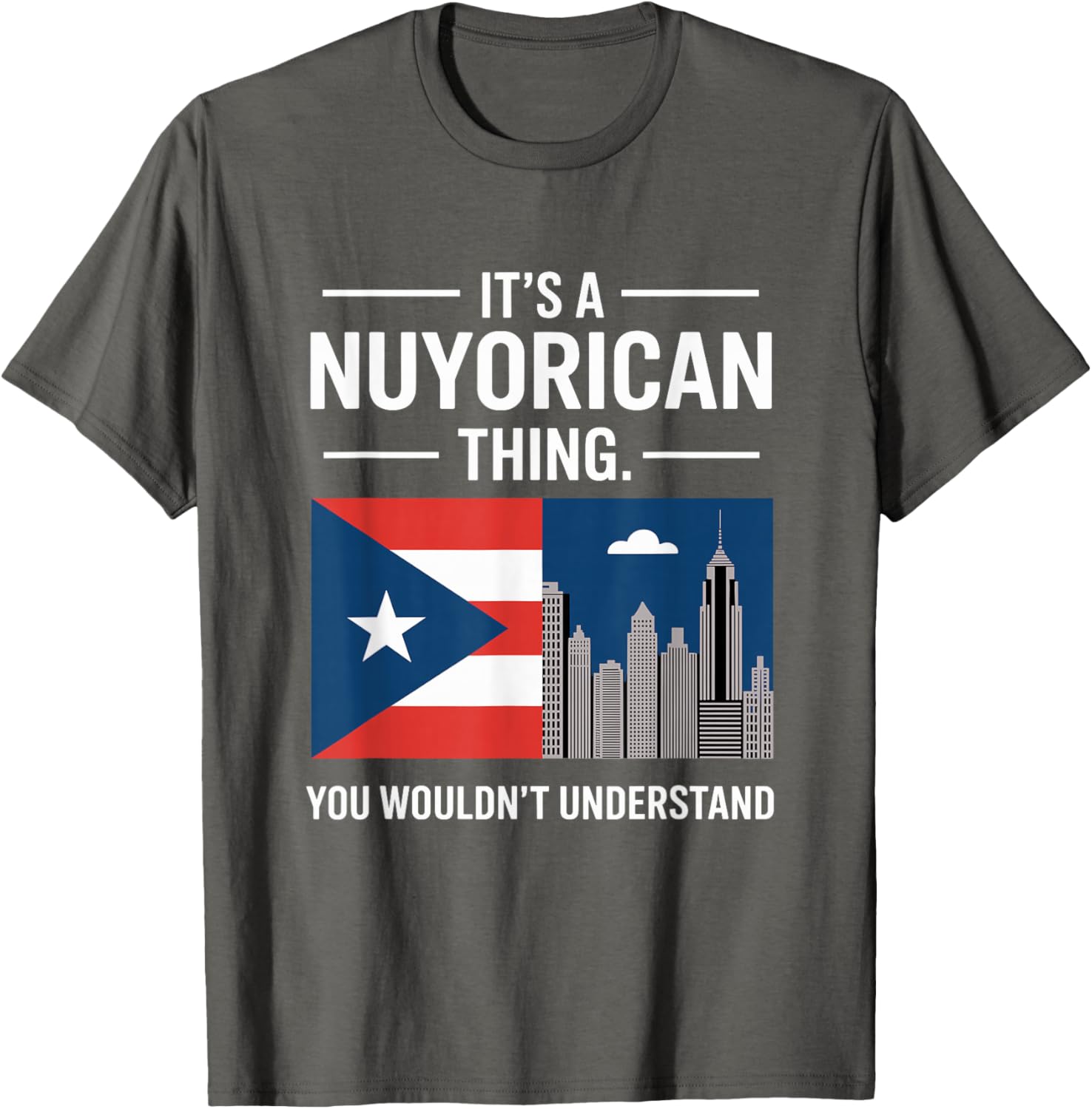 Nuyorican Puerto Rico Boricua New York T-Shirt for Proud Locals - 14
