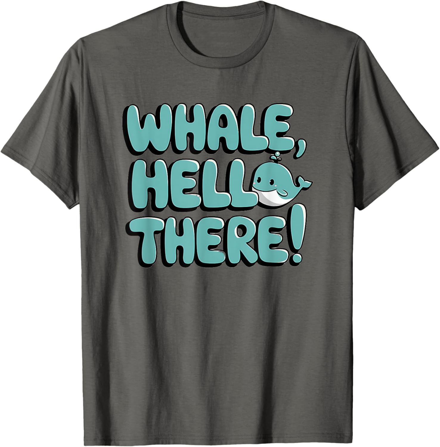 Whale Hello There Cute Ocean Pun T-Shirt for Animal Lovers - 3