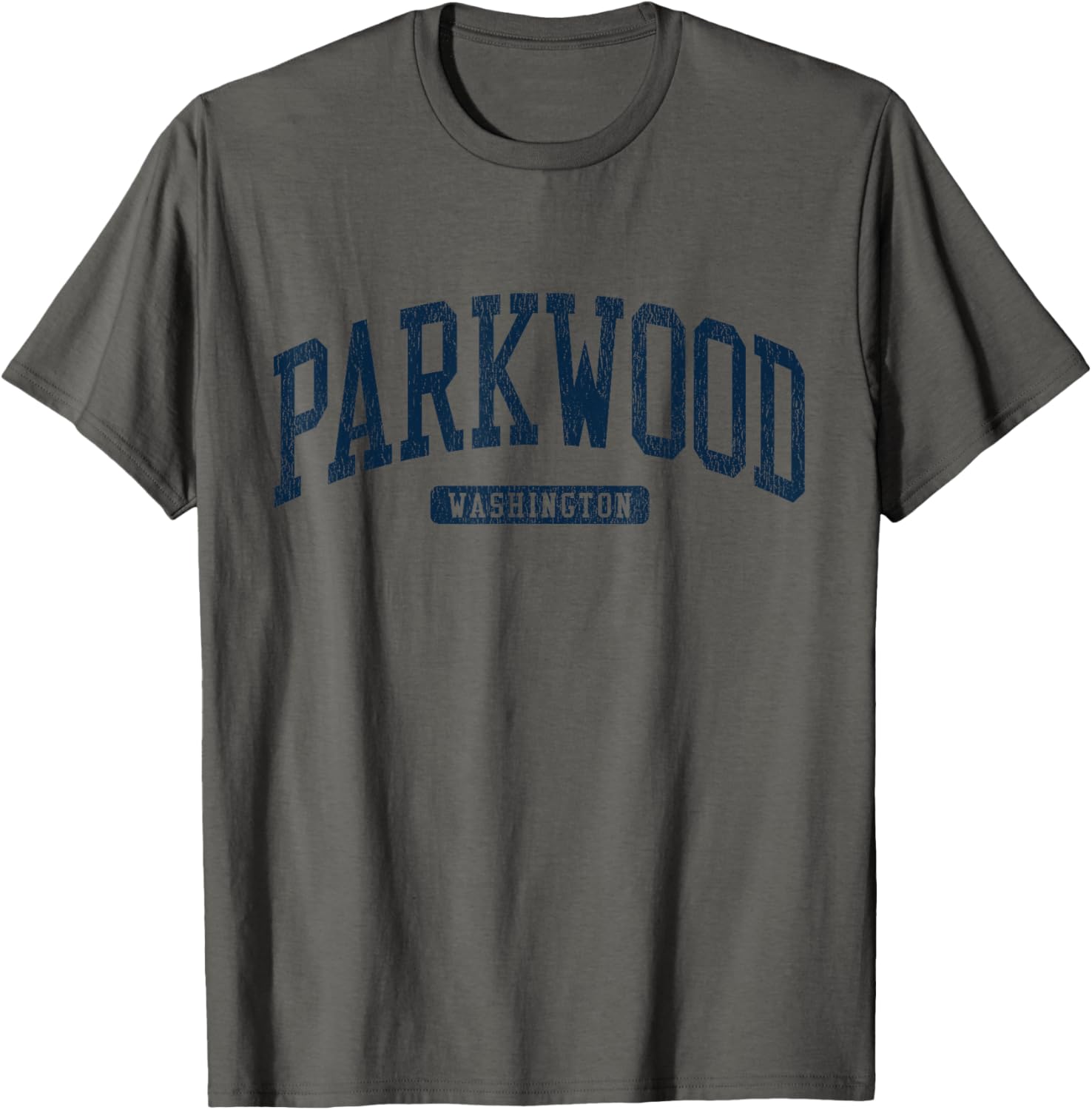 Parkwood College University Style Blue T-Shirt for Comfortable Casual Wear - 14