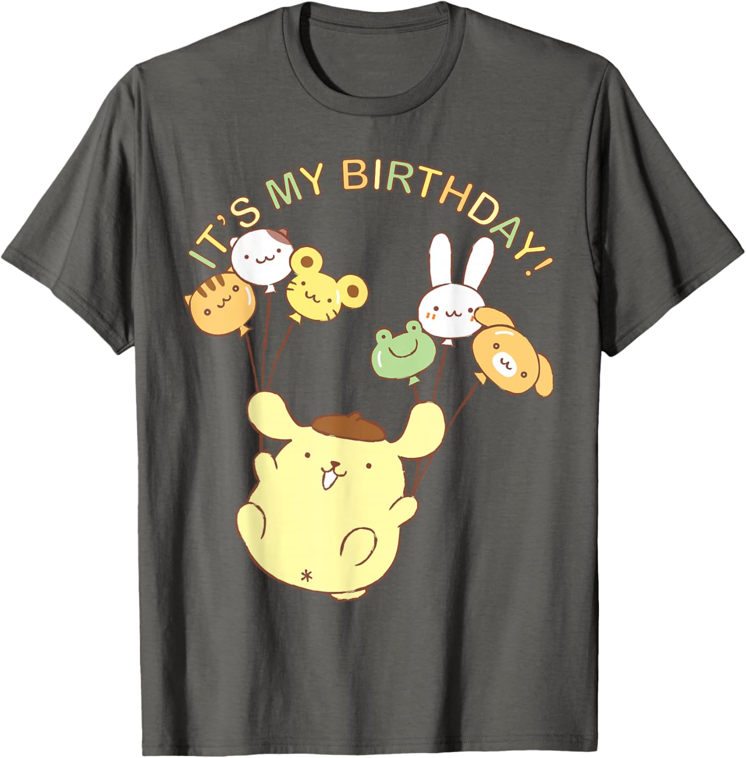 Pompompurin It's My Birthday T-Shirt Cute Design for Celebrations - 12