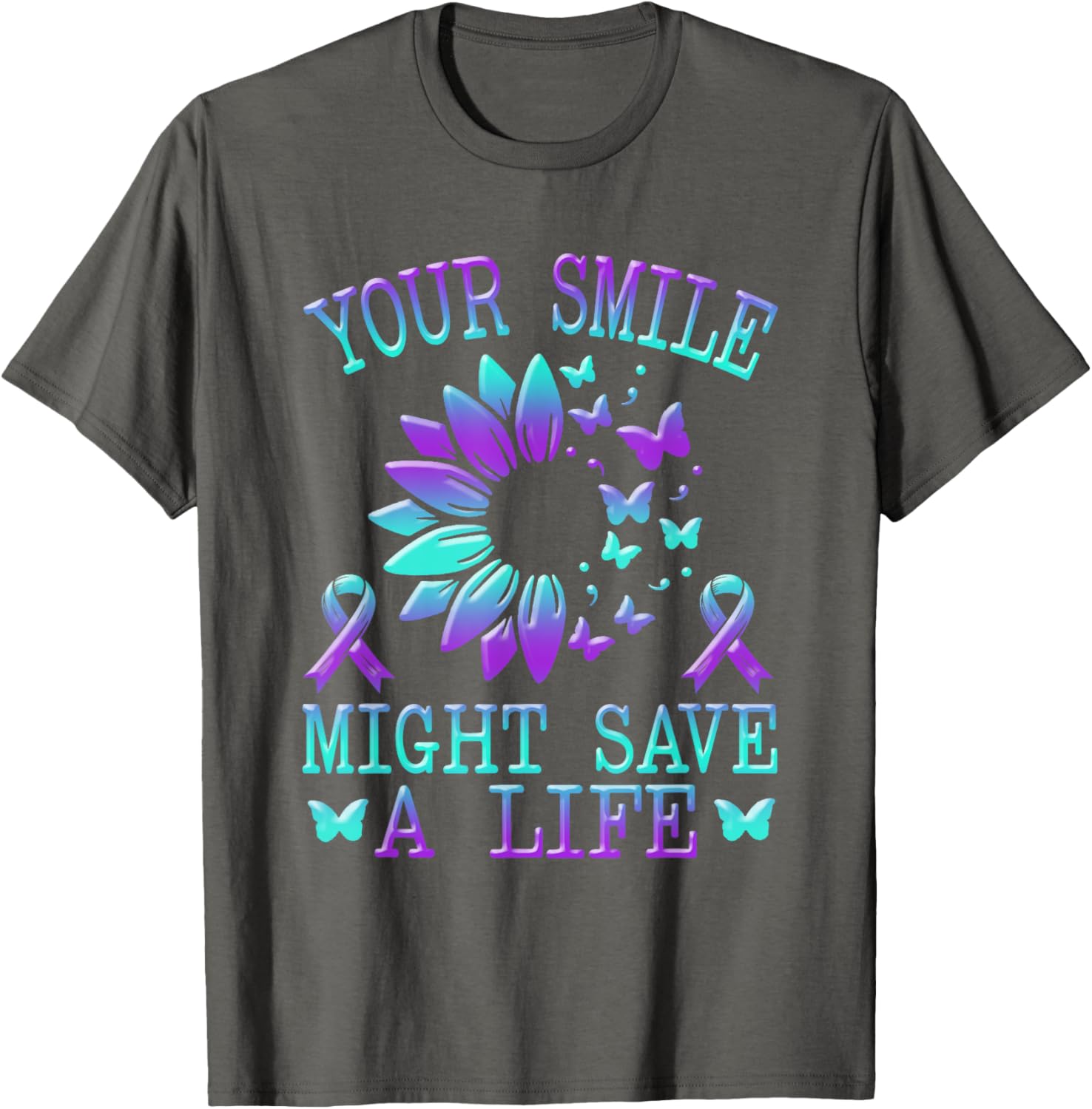 Suicide Awareness T-Shirt for Survivor Month - Support Mental Health - 3