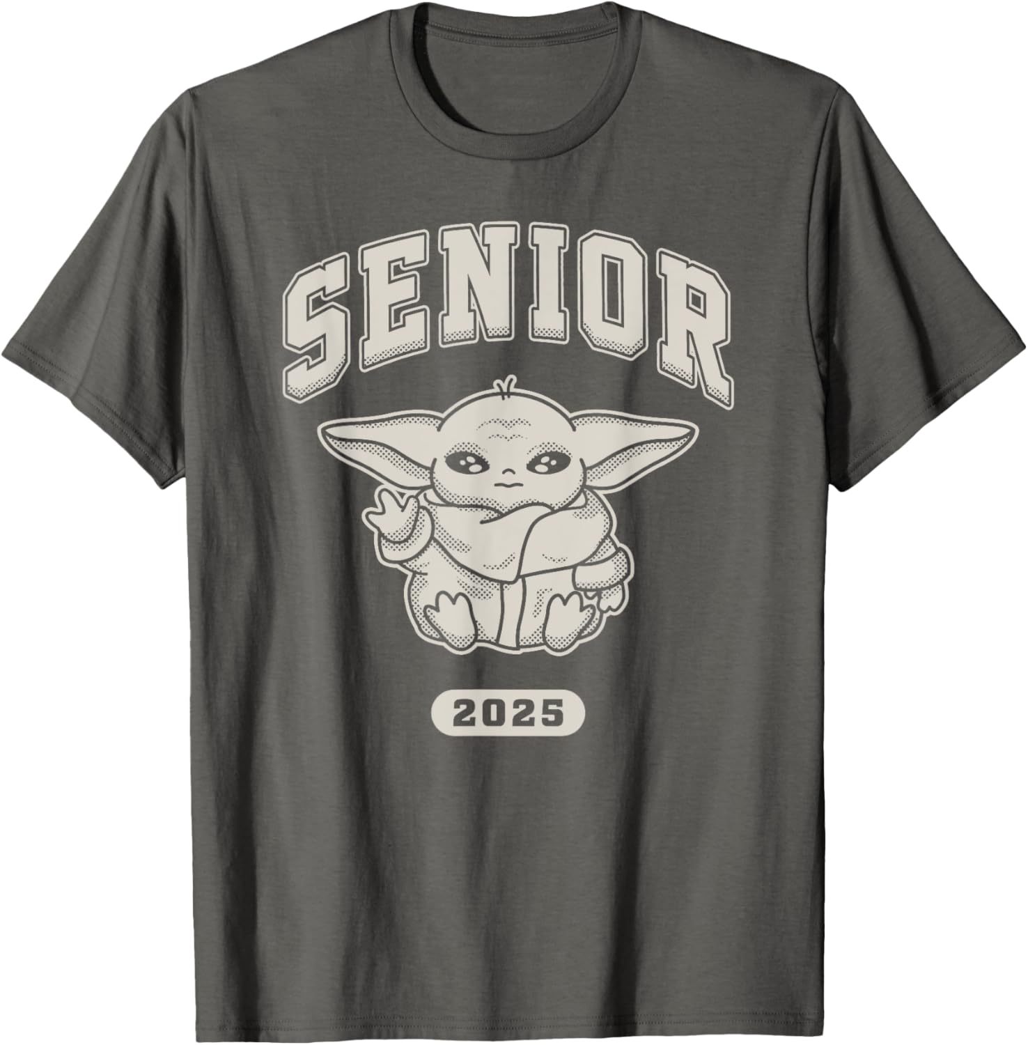Star Wars The Mandalorian Senior Grogu High School T-Shirt for Fans - 1