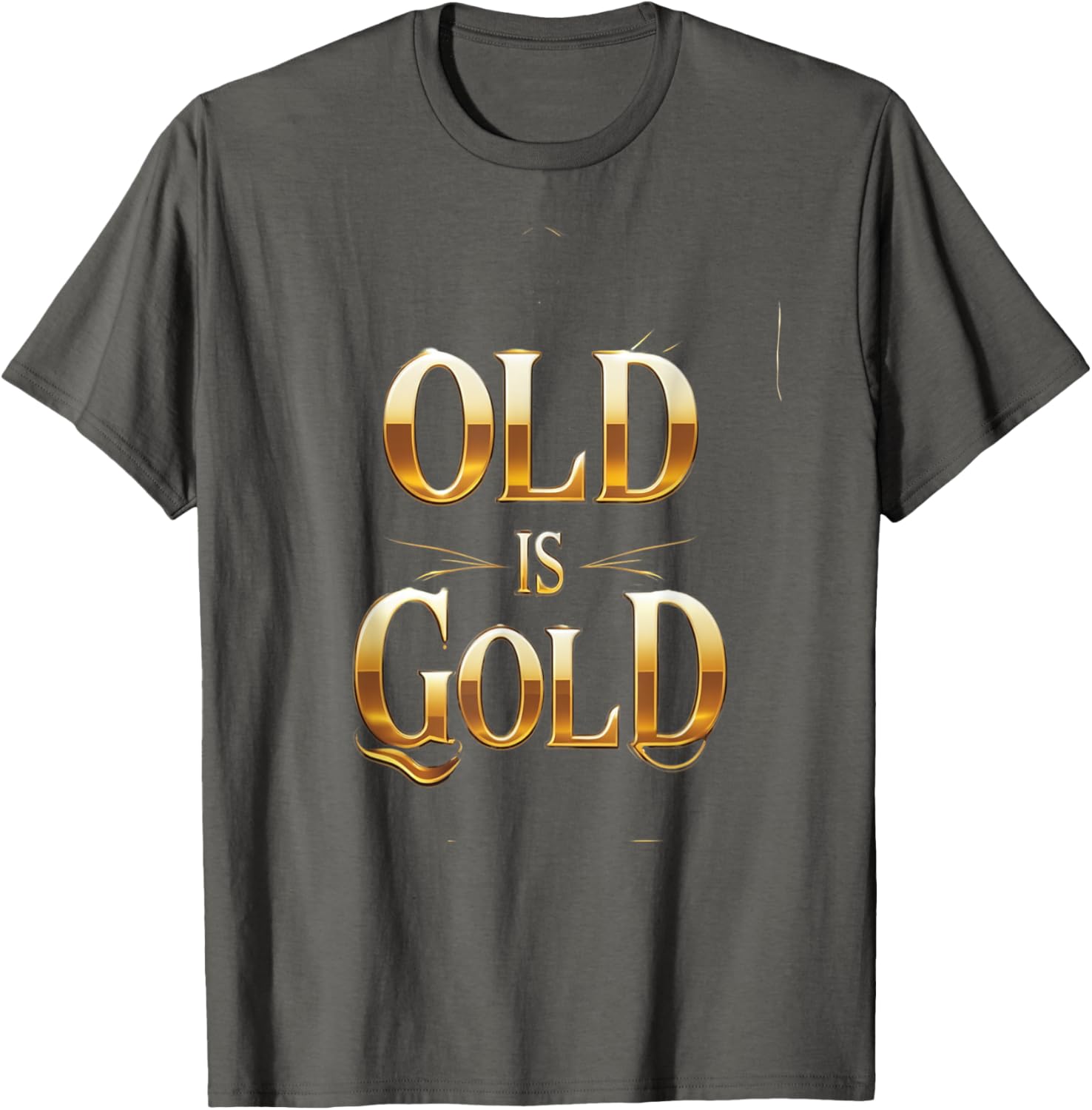 Vintage Vibes 2025 Novelty T-Shirt Old is Gold Classic Style - 21