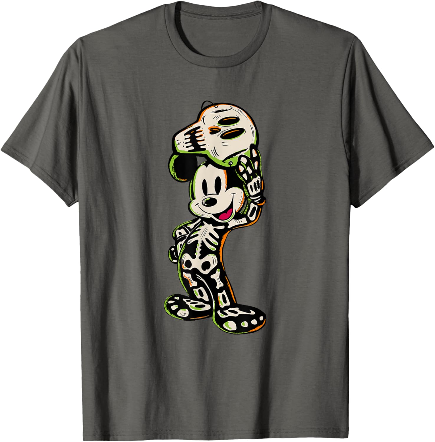 Disney Mickey Skeleton Halloween T-Shirt for Kids and Adults - 6