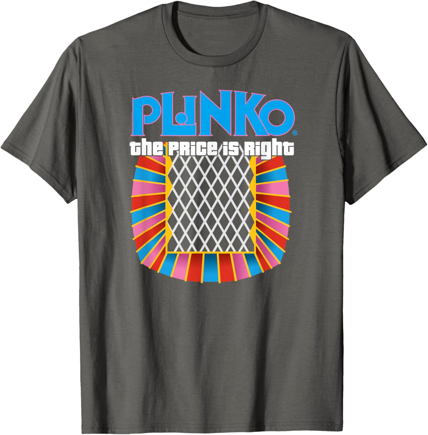 Price is Right Unisex Adults Black Plinko T-Shirt for Fun Game Lovers - 10