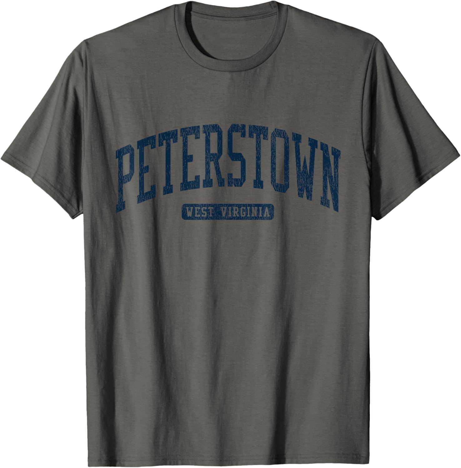 Peterstown WV College University Blue T-Shirt for Students and Alumni - 14