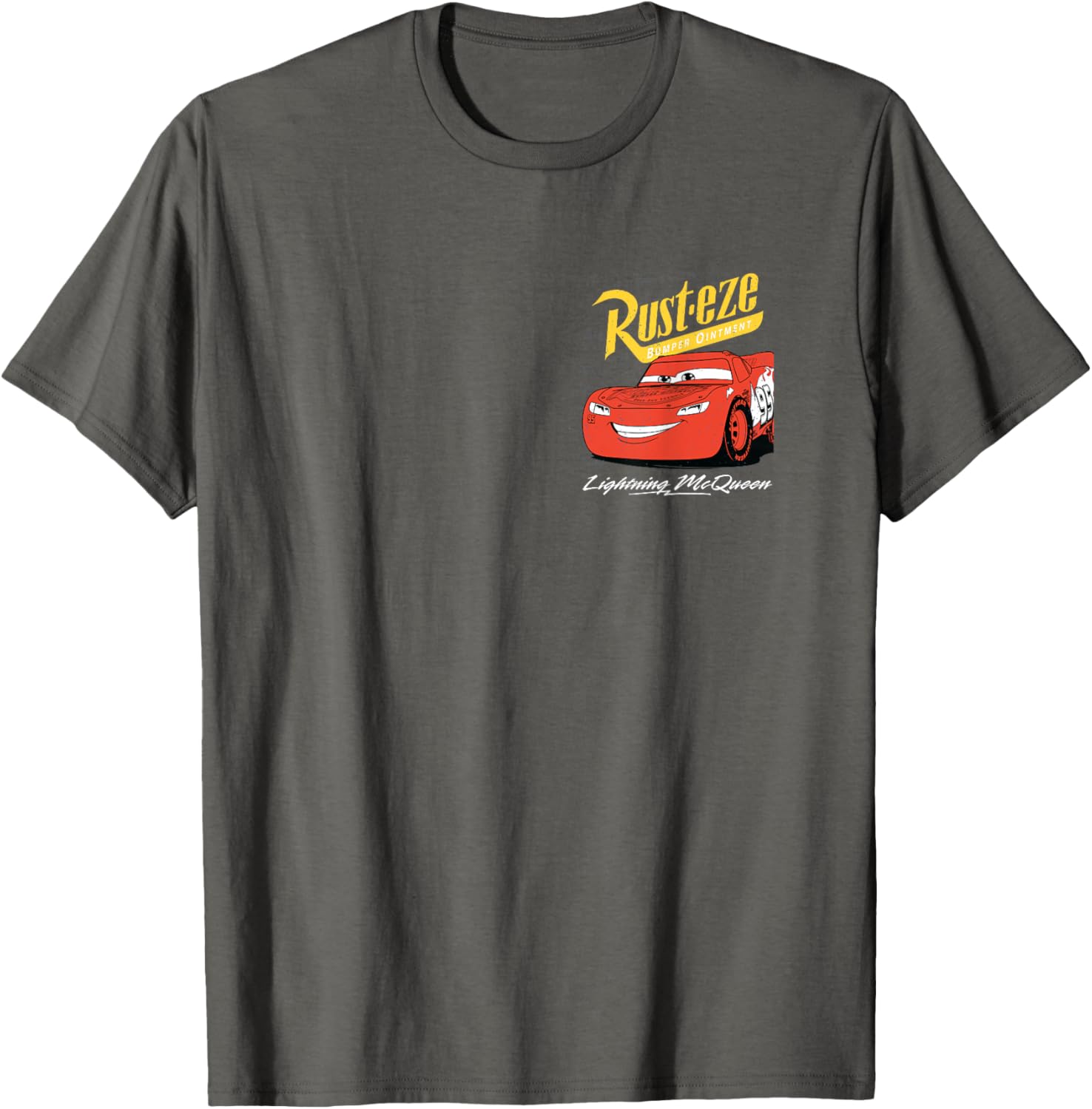 Vintage Lightning McQueen Rusteze T-Shirt for Disney Pixar Cars Fans - 4