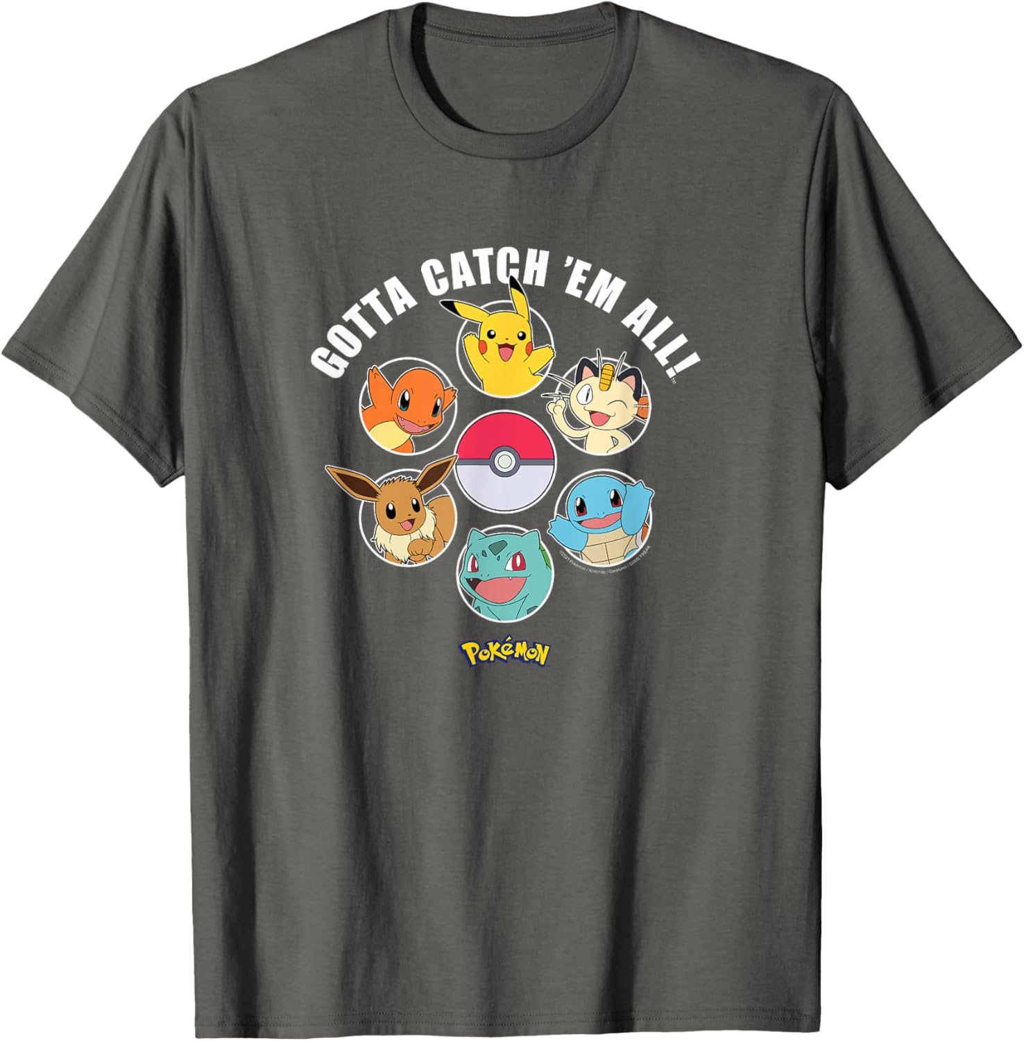 Pokémon Gotta Catch Em All Group T-Shirt for Fans and Collectors - 9