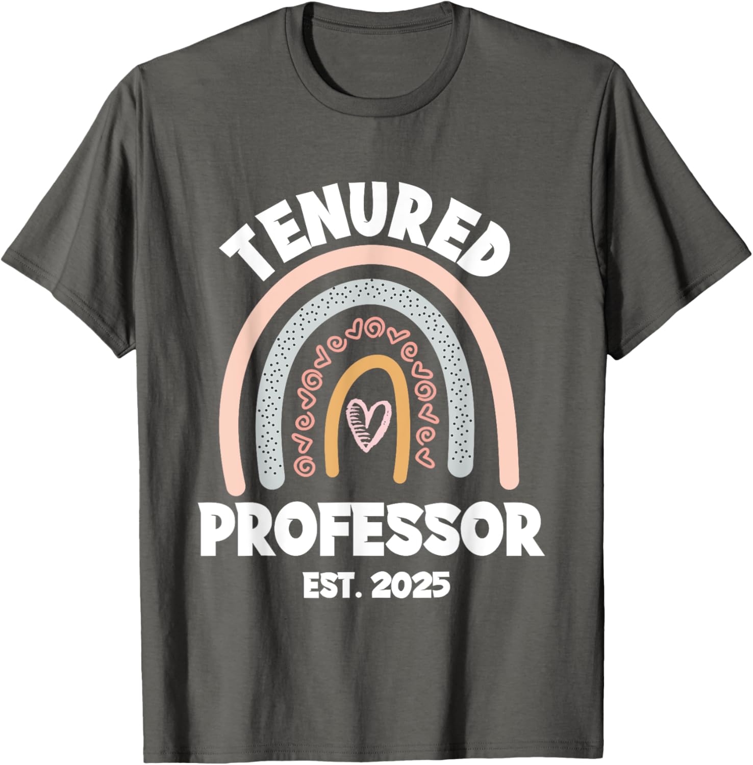 Tenured Professor 2025 Women in Academia T-Shirt for Educators - 16
