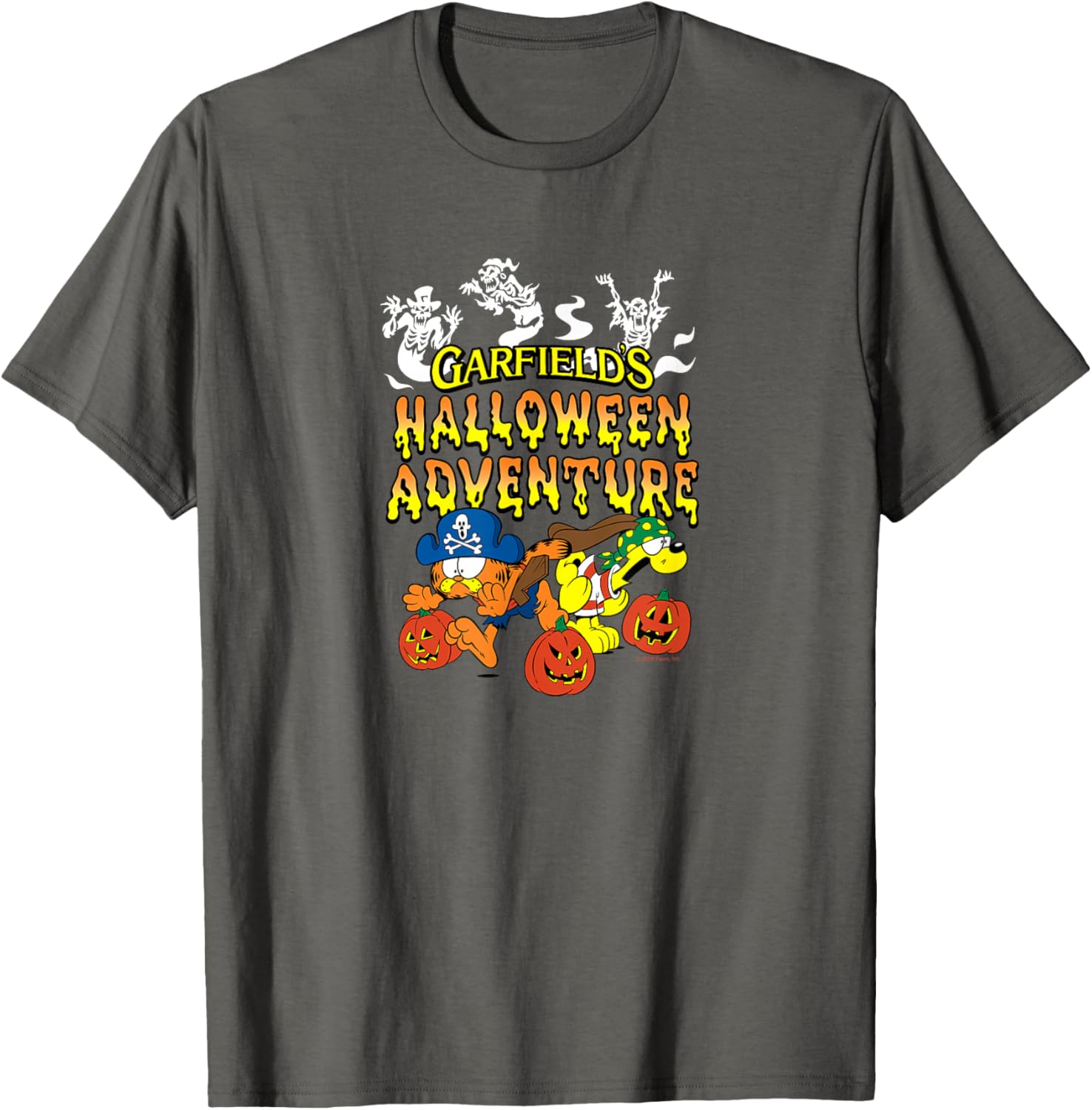 Garfield Halloween Adventure T-Shirt for Fun and Festive Style - 22