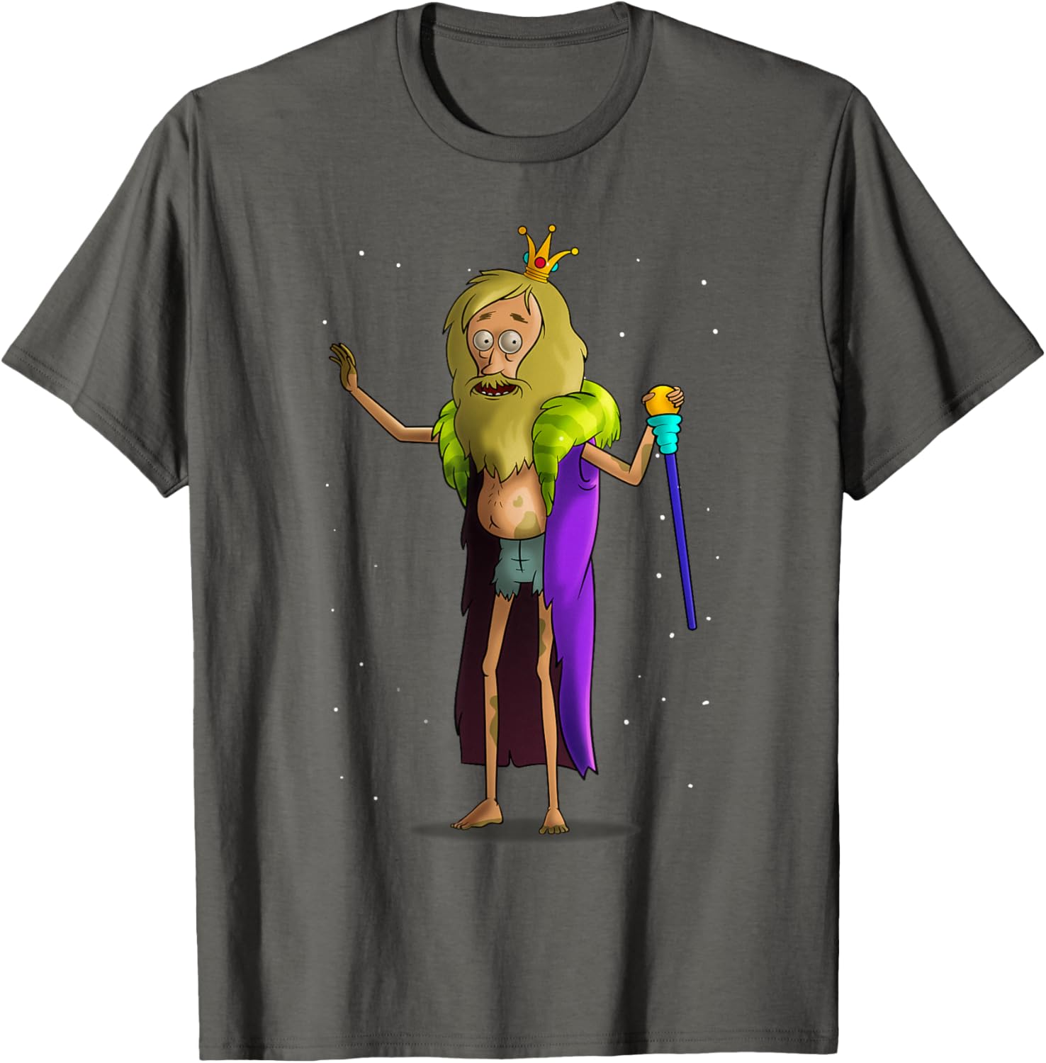 Rick and Morty King Tommy T-Shirt - Fun Graphic Tee for Fans - 2