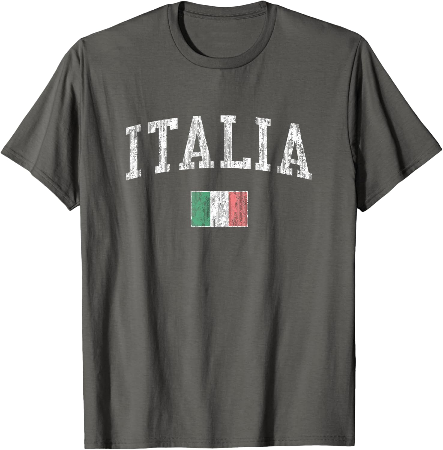 Vintage Italy T-Shirt with Italian Flag for Sports Fans and Travelers - 3