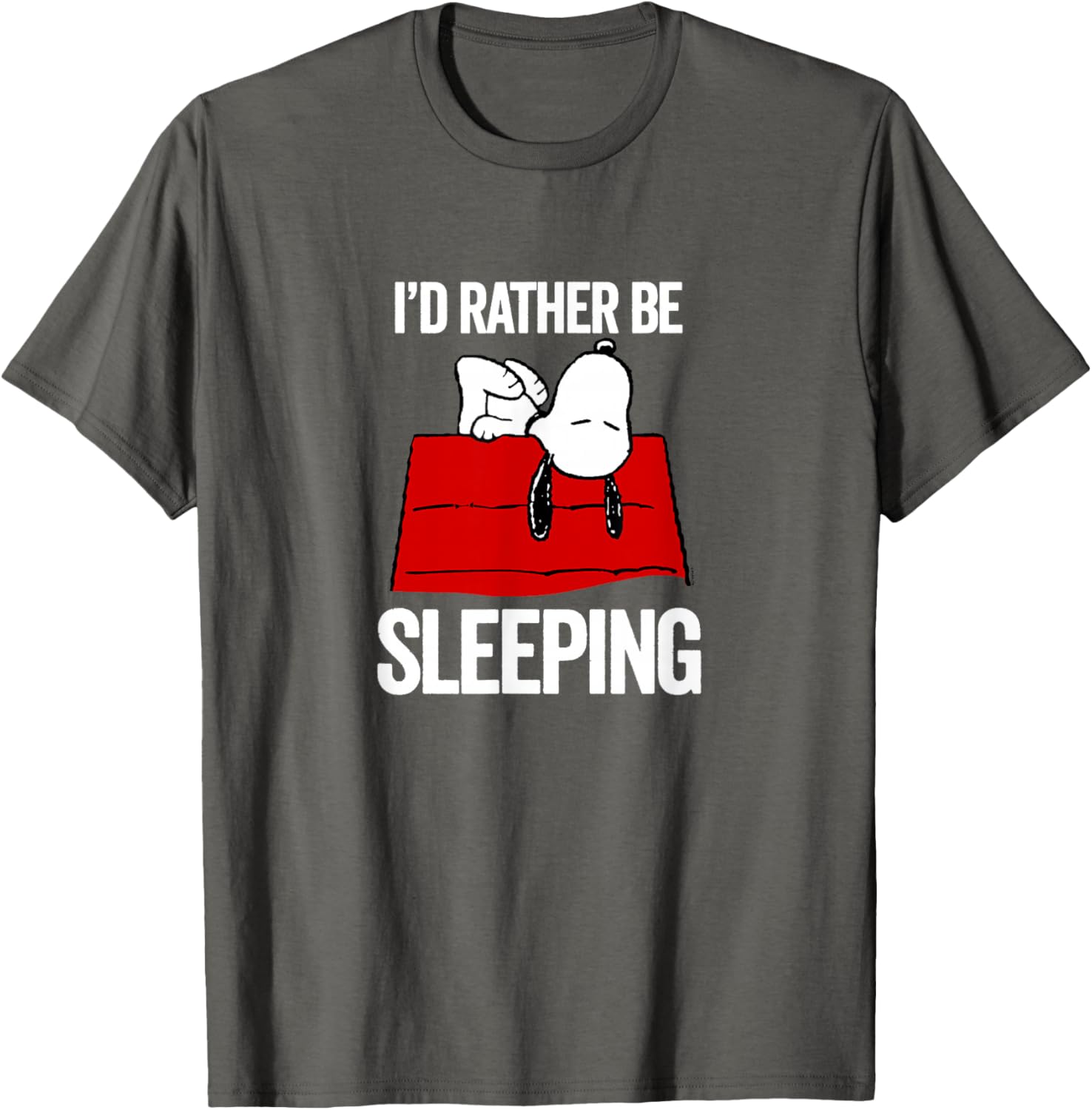 Peanuts Snoopy Still Sleeping T-Shirt Perfect for Relaxed Days - 10