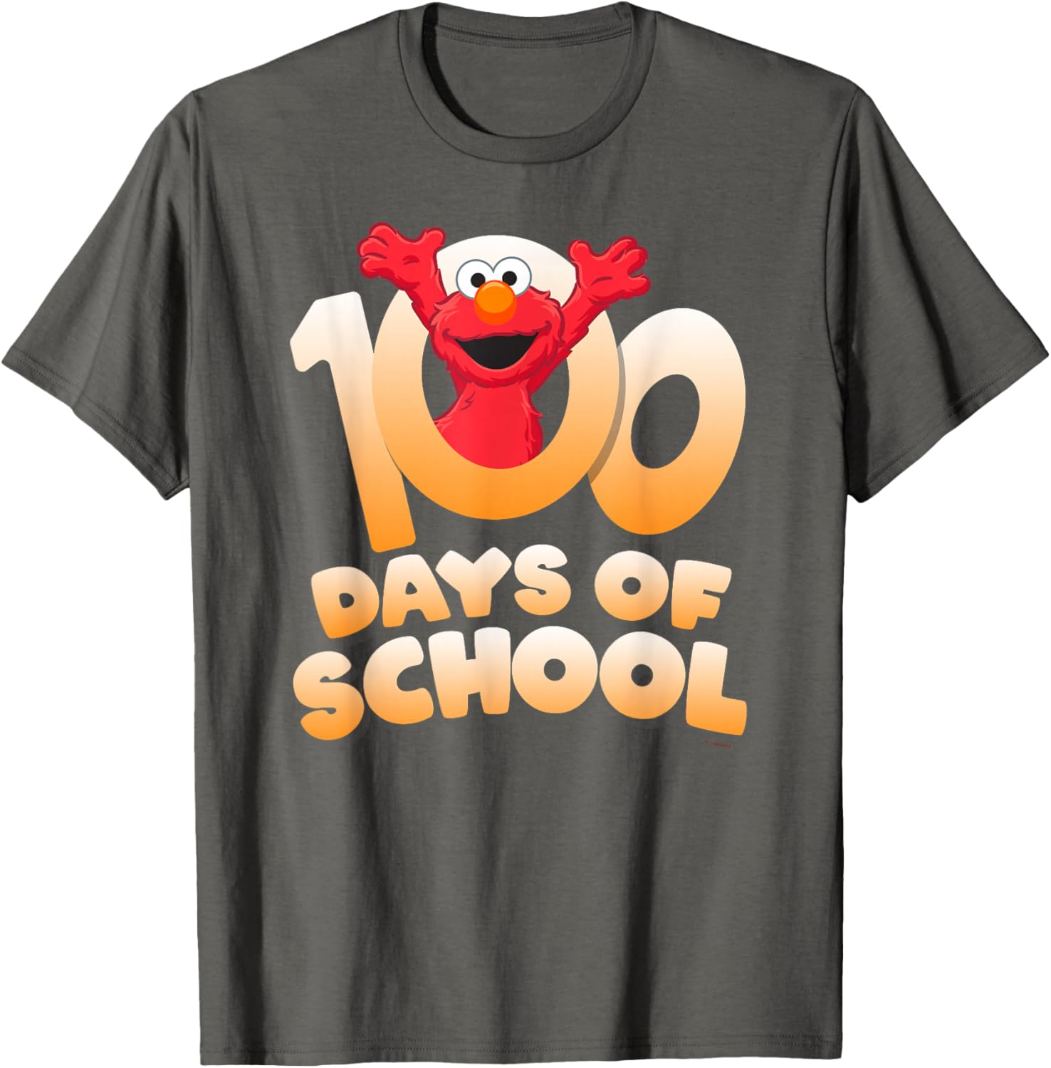Sesame Street Elmo 100 Days T-Shirt Fun Kids Clothing and Apparel - 1