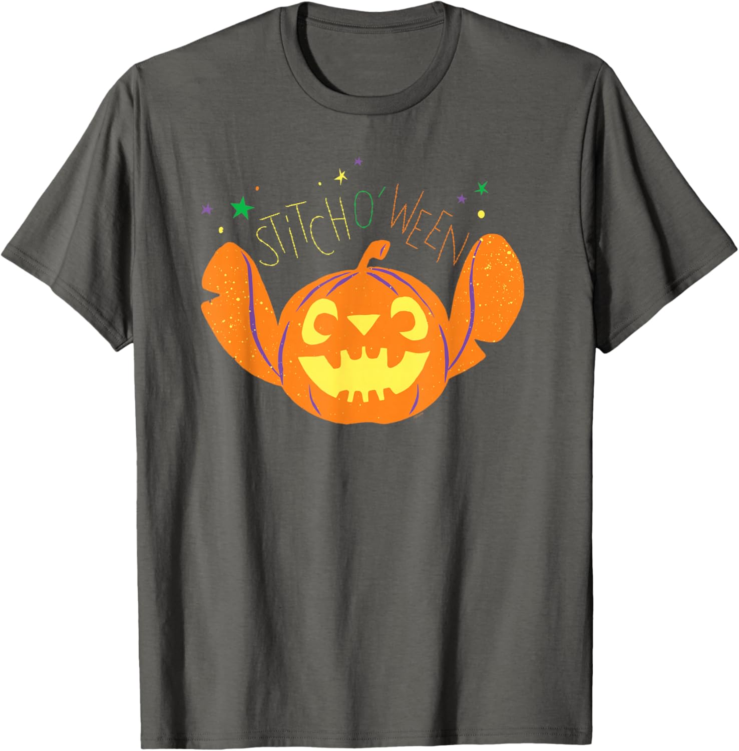 Lilo & Stitch Halloween T-Shirt Jack o' Lantern Design for Fun O'ween Celebrations - 13