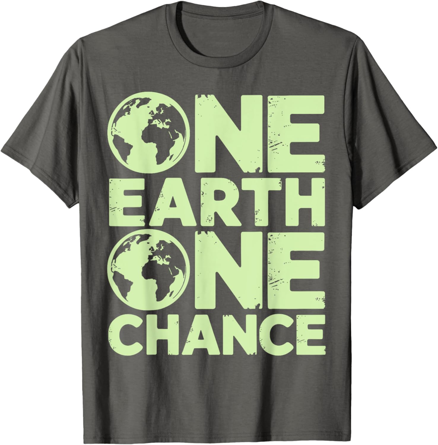 One Earth One Chance Save Earth Day T-Shirt for Eco-Friendly Fun - 8
