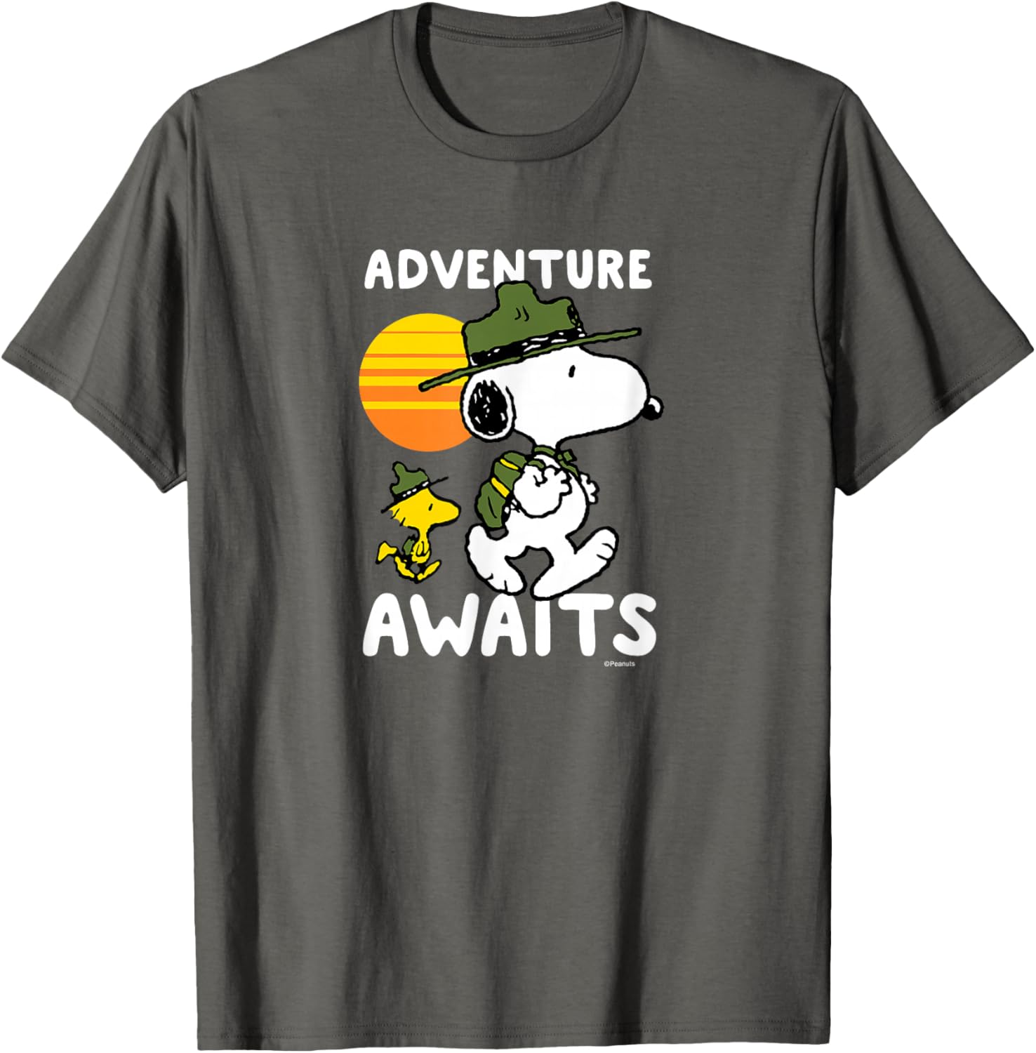 Peanuts Snoopy Adventure Awaits T-Shirt for Fun-Loving Fans - 9