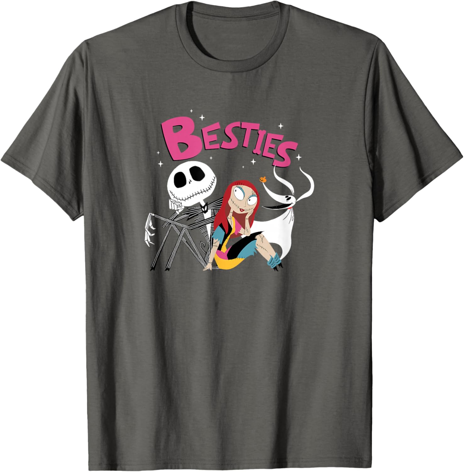 Disney The Nightmare Before Christmas Besties T-Shirt for Friends and Fans - 5