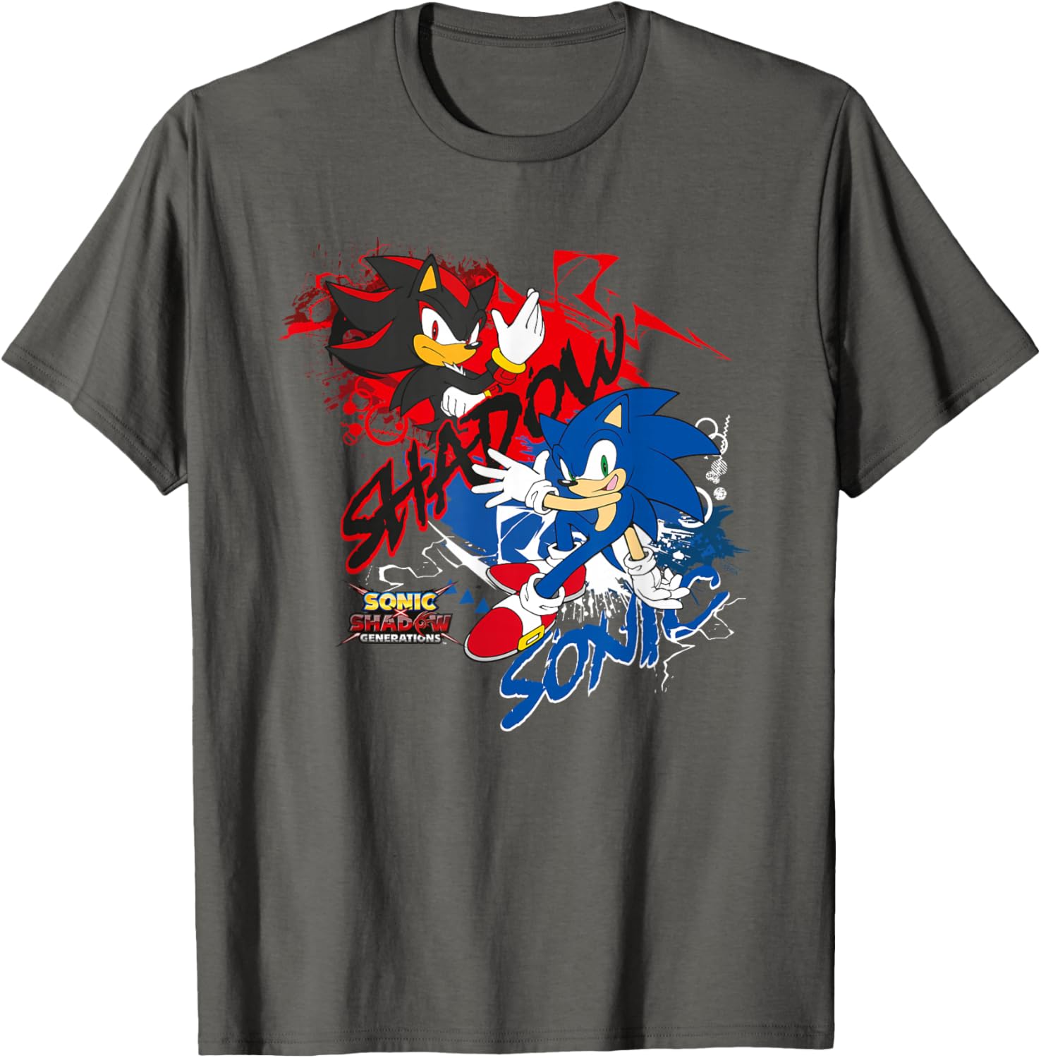 Sonic X Shadow Generations T-Shirt for Fans of Sonic the Hedgehog - 13