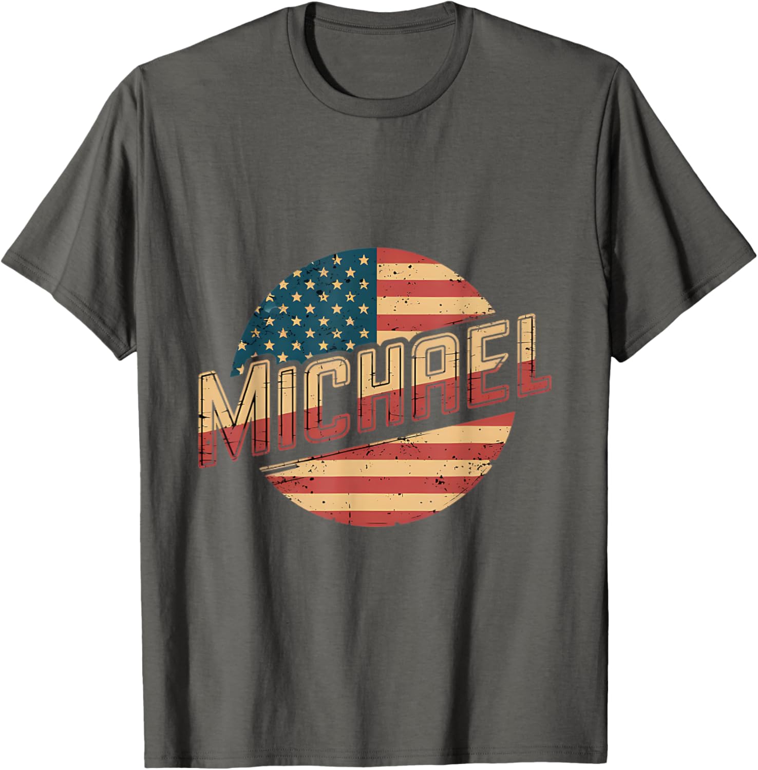 Personalized Michael USA Flag Patriot T-Shirt for Proud Americans - 15