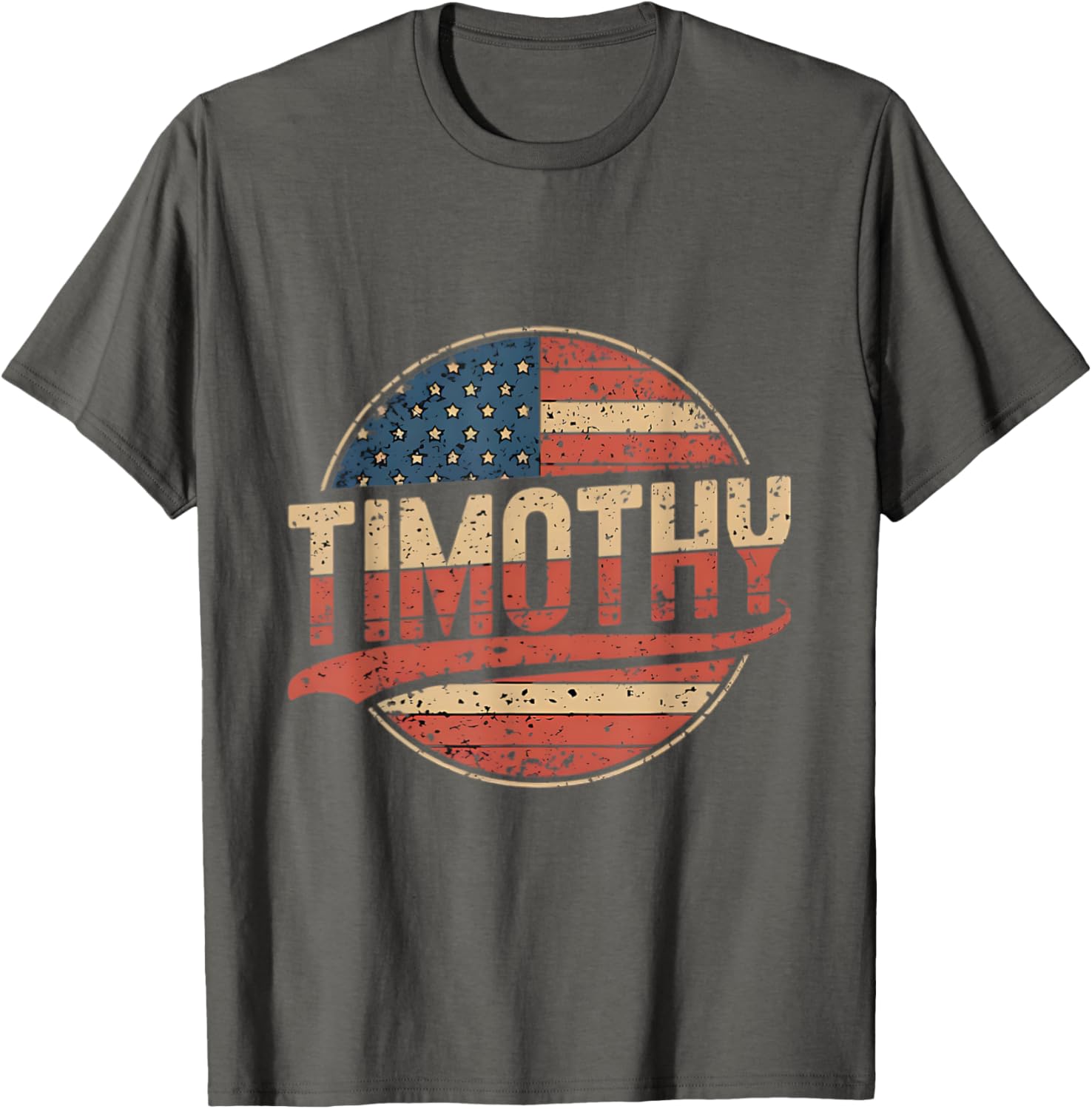 Timothy USA Flag Personalized T-Shirt for Proud Patriots - 14