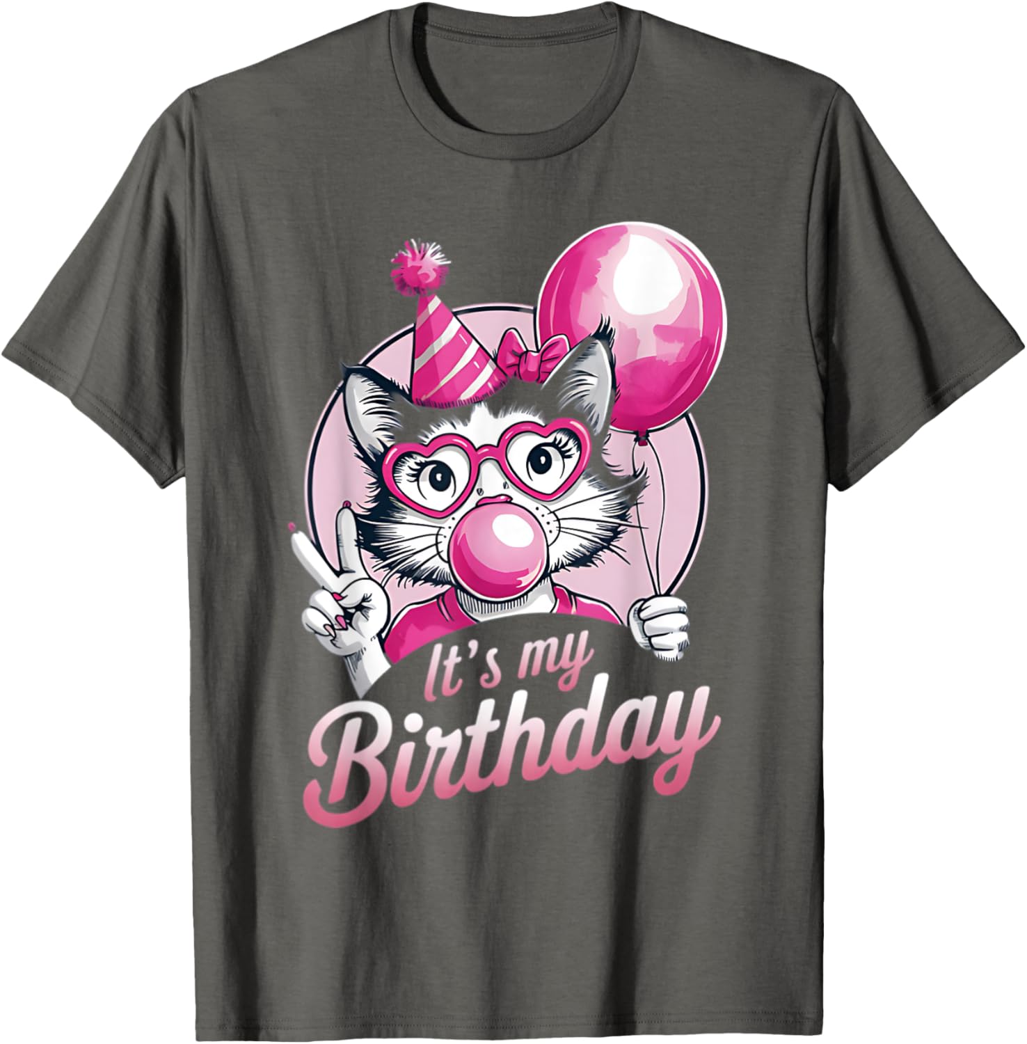 Retro Vintage Monkey Birthday Girls T-Shirt Fun Party Apparel - 10