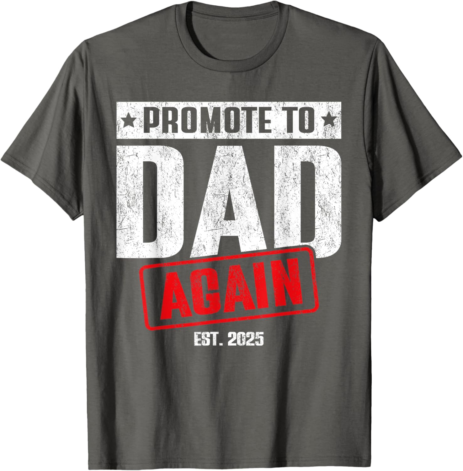 Vintage Retro Dad 2025 T-Shirt for Men - Perfect Gift for New Dads - 16