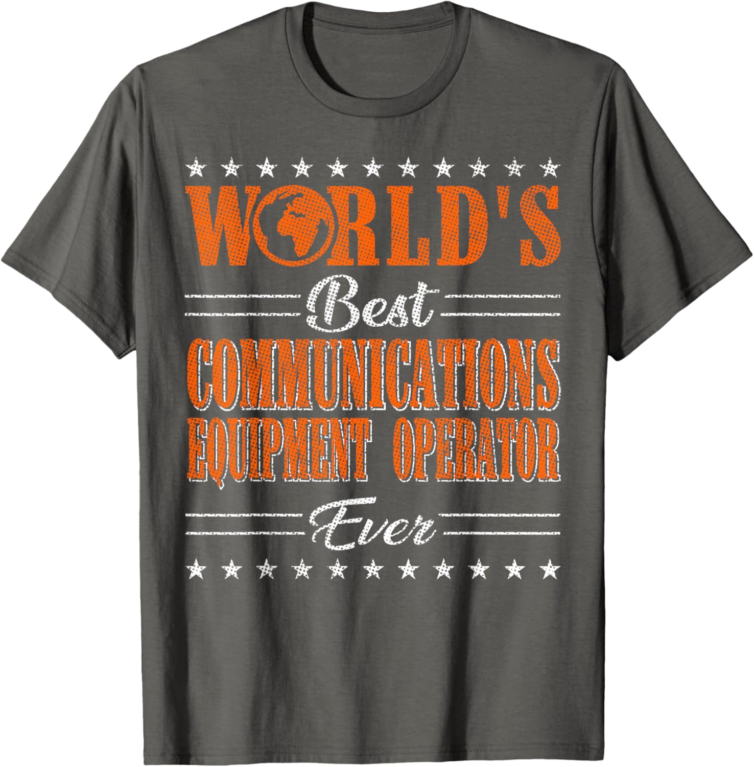 Retro Motif Communications Equipment Operator T-Shirt for Enthusiasts - 5