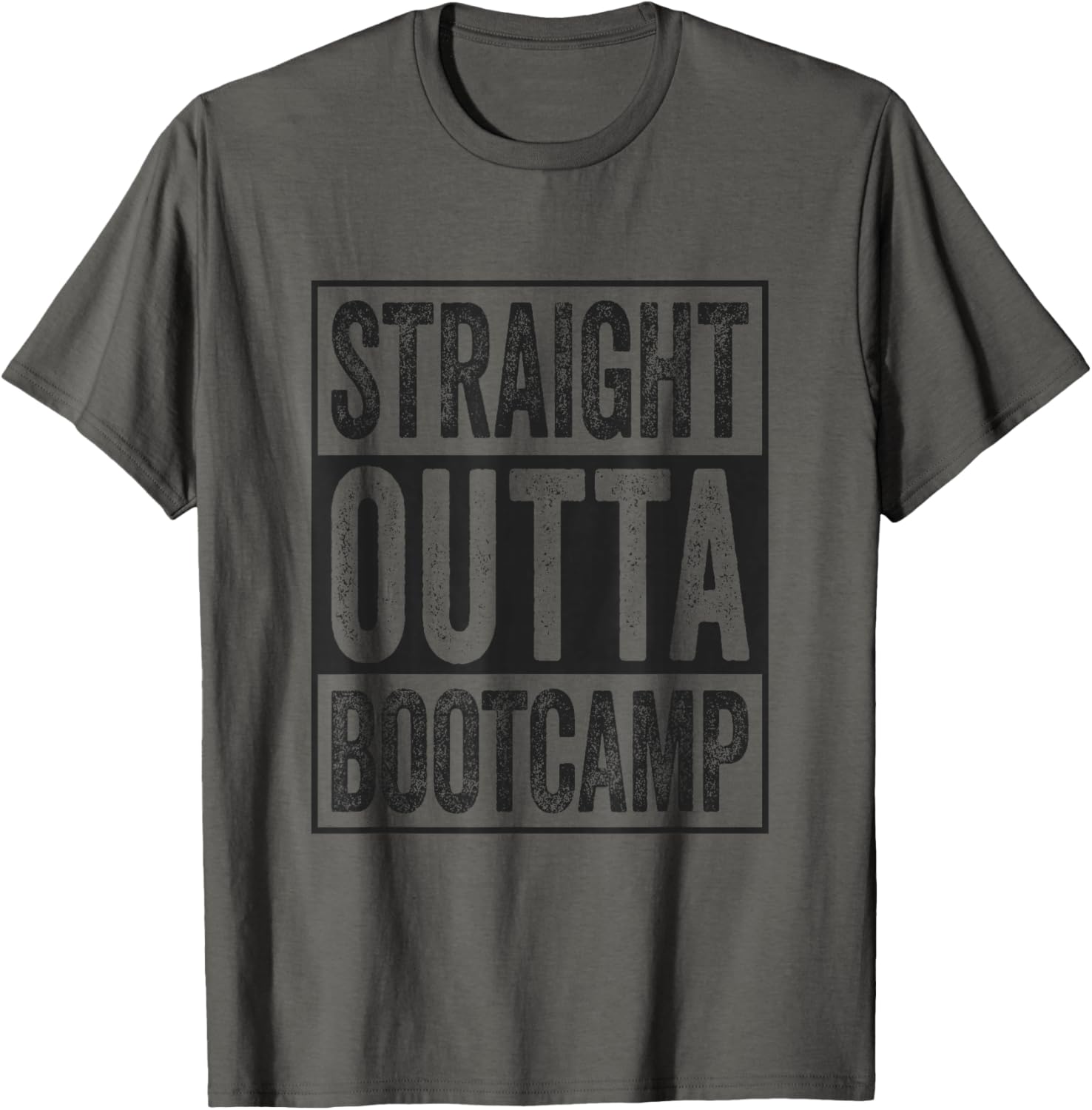 Straight Outta Bootcamp Soldier Basic Training Graduate T-Shirt - 2