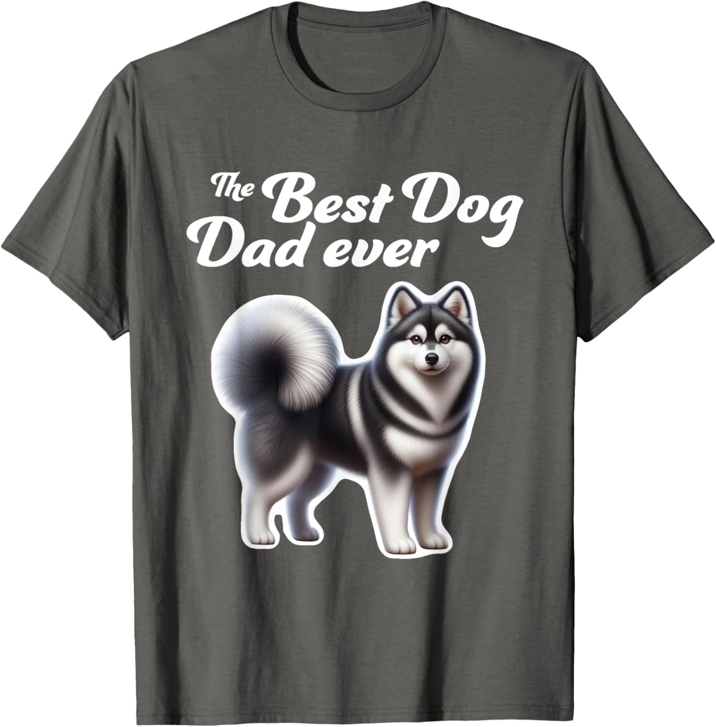 Best Dog Dad Ever Alaskan Klee Kai T-Shirt for Men and Women - 10