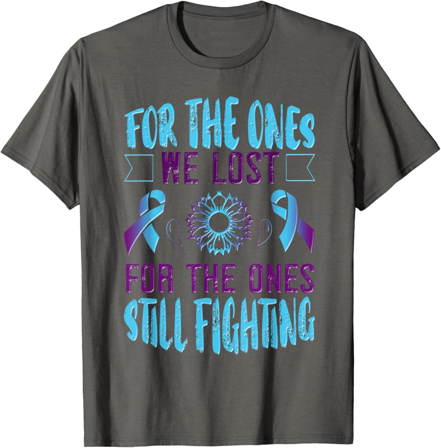 Suicide Awareness T-Shirt for Support and Survivor Month Celebration - 5