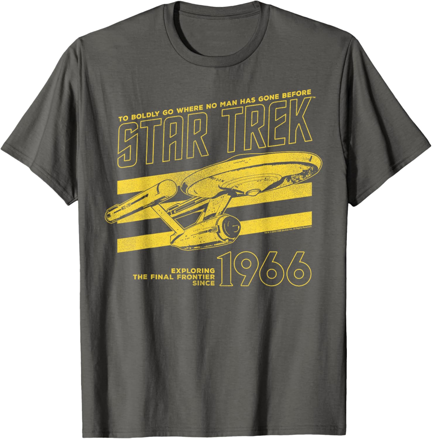Star Trek Original Series Enterprise 66 Collegiate T-Shirt for Fans - 8