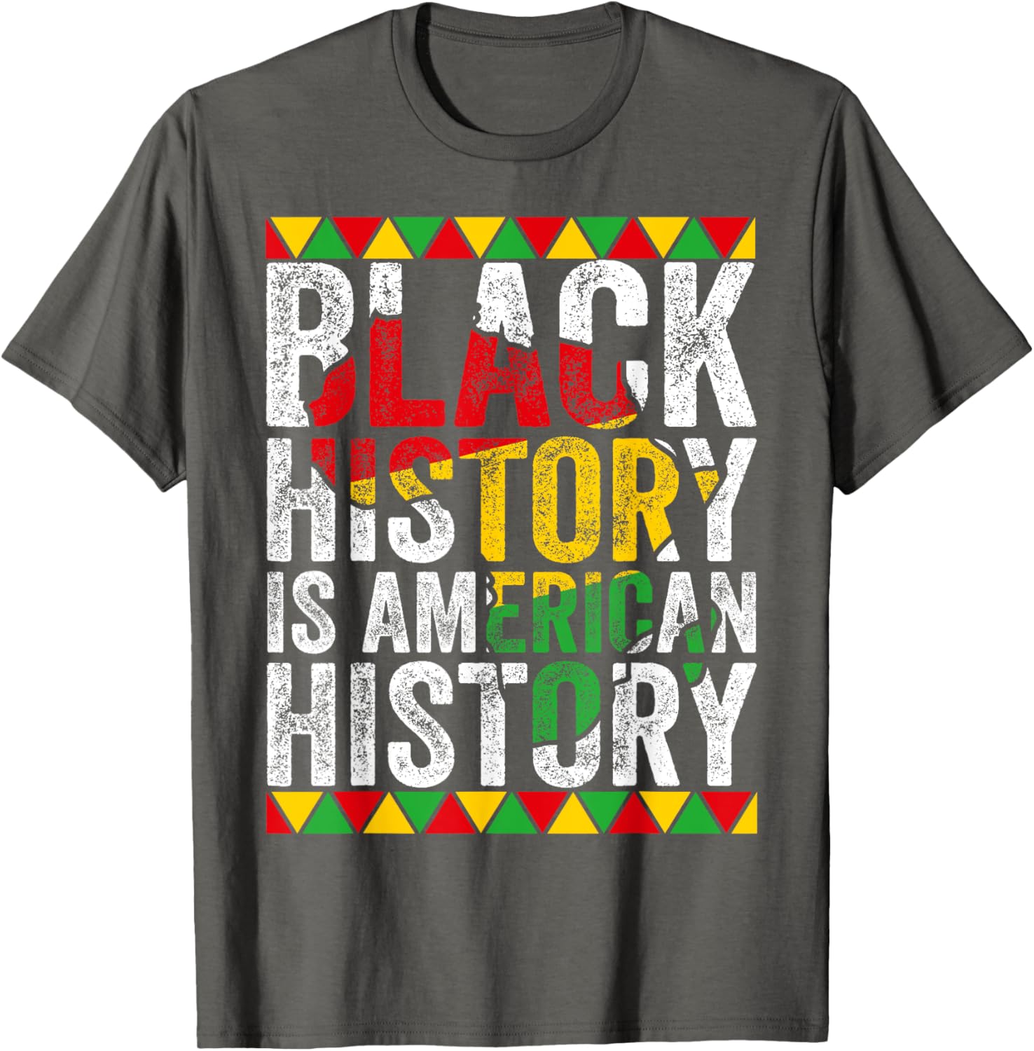 Patriotic Black History is American History African American T-Shirt - 9