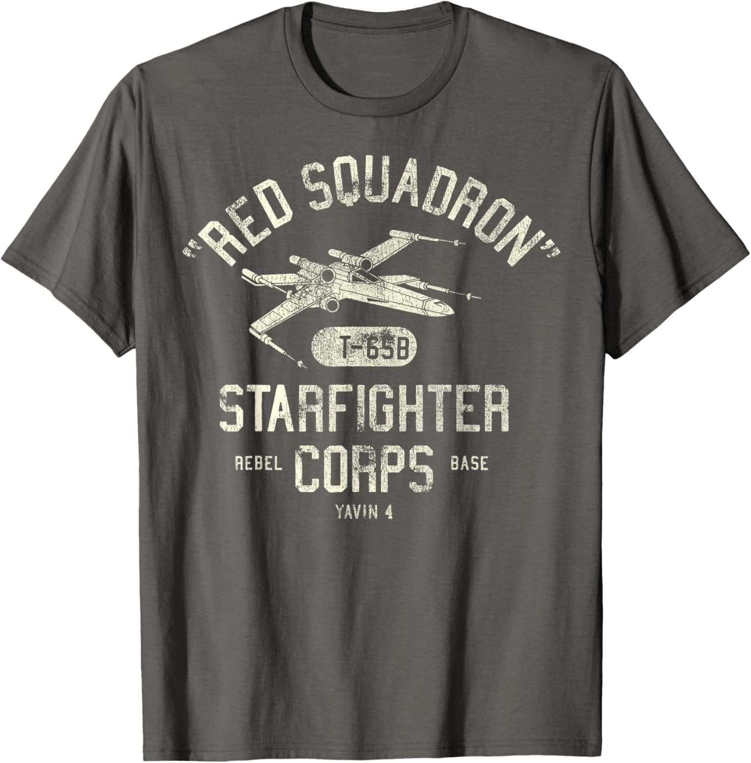 Star Wars X-Wing Starfighter Corps Collegiate T-Shirt for Fans - 4