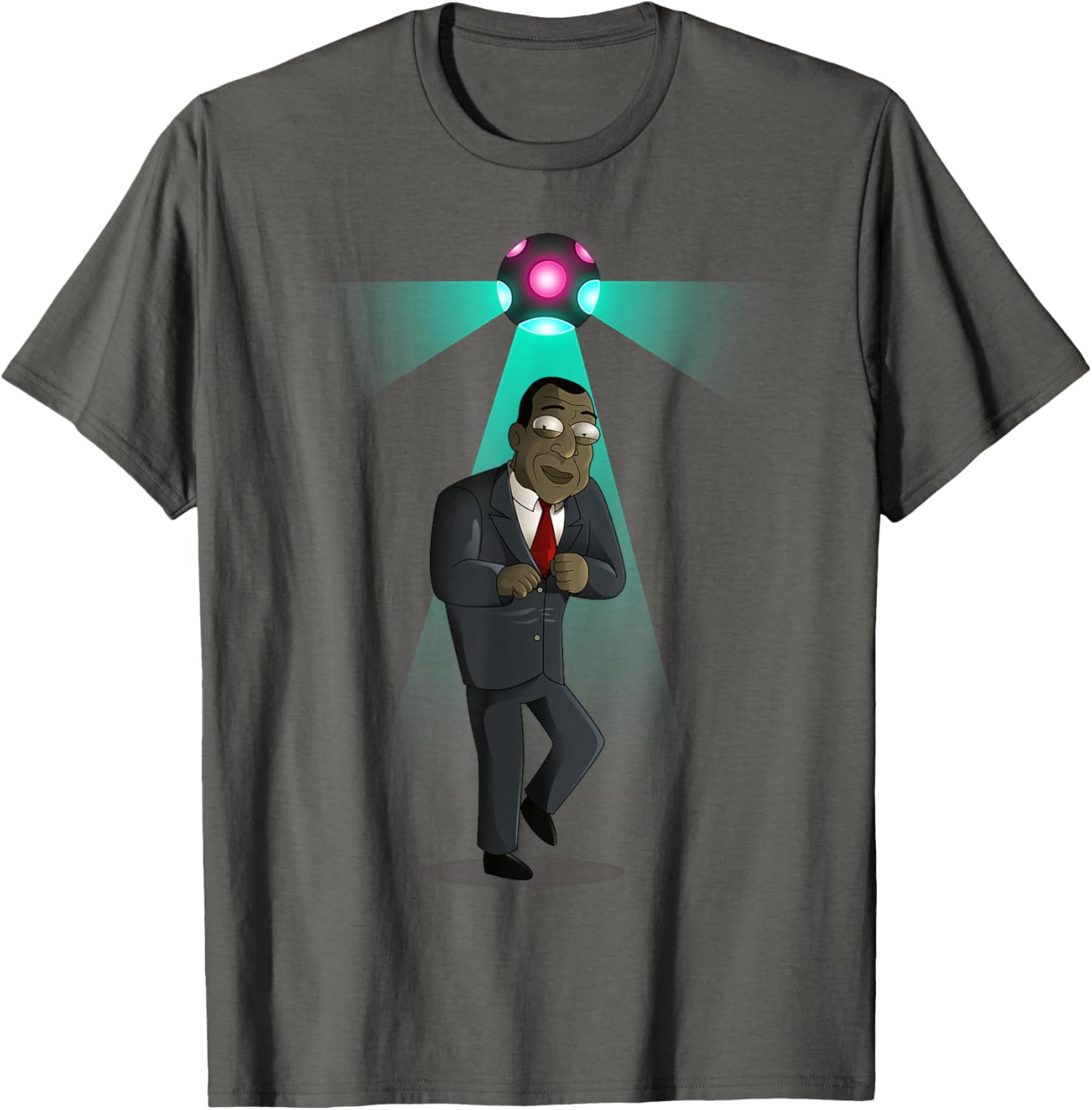 Rick and Morty President Head Bent Over T-Shirt Fun Graphic Tee - 3