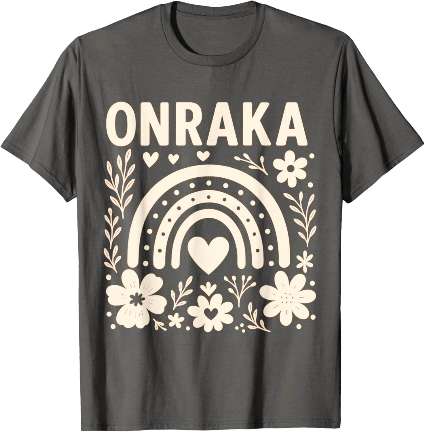 Onraka Bright Orange Rainbow Spirit T-Shirt for Colorful Style Lovers - 4