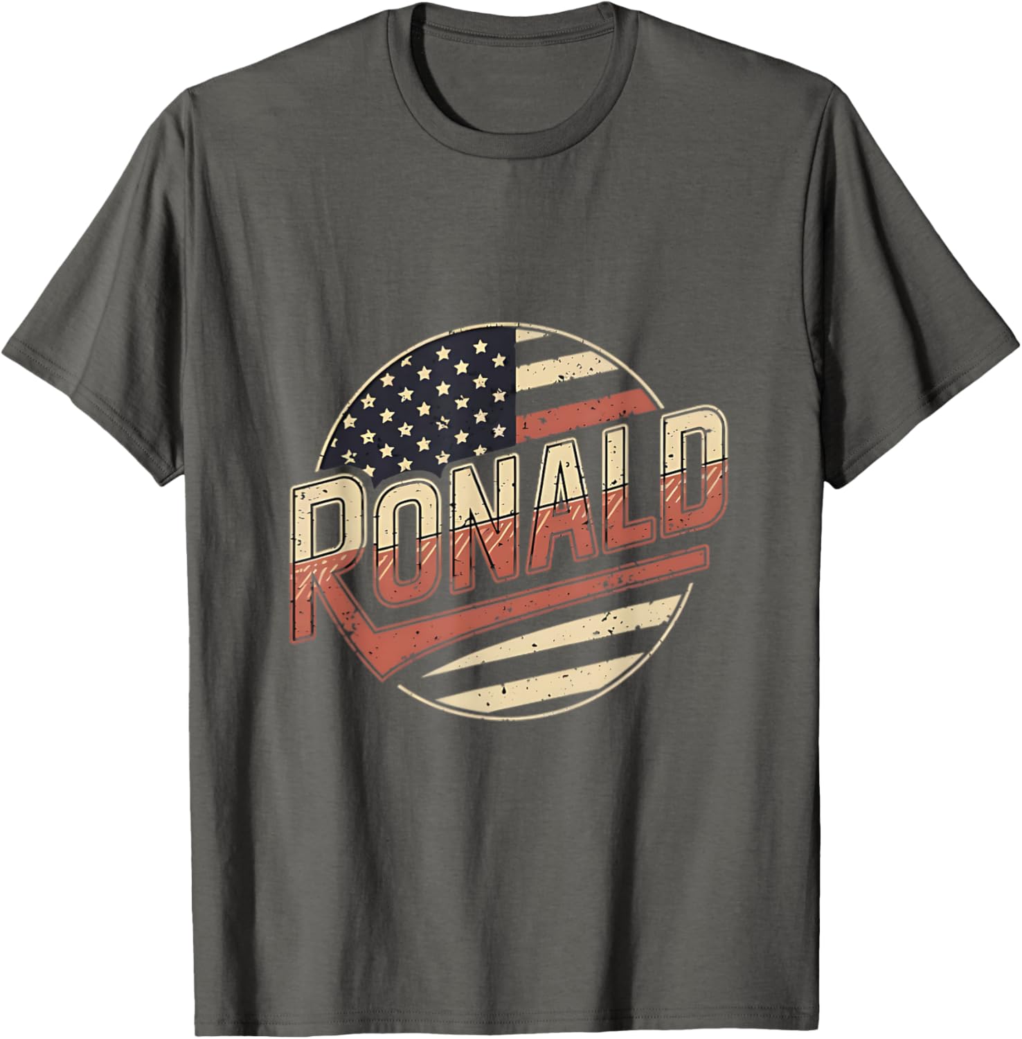 Personalized Ronald Patriot T-Shirt with USA Flag Design for Fans - 15
