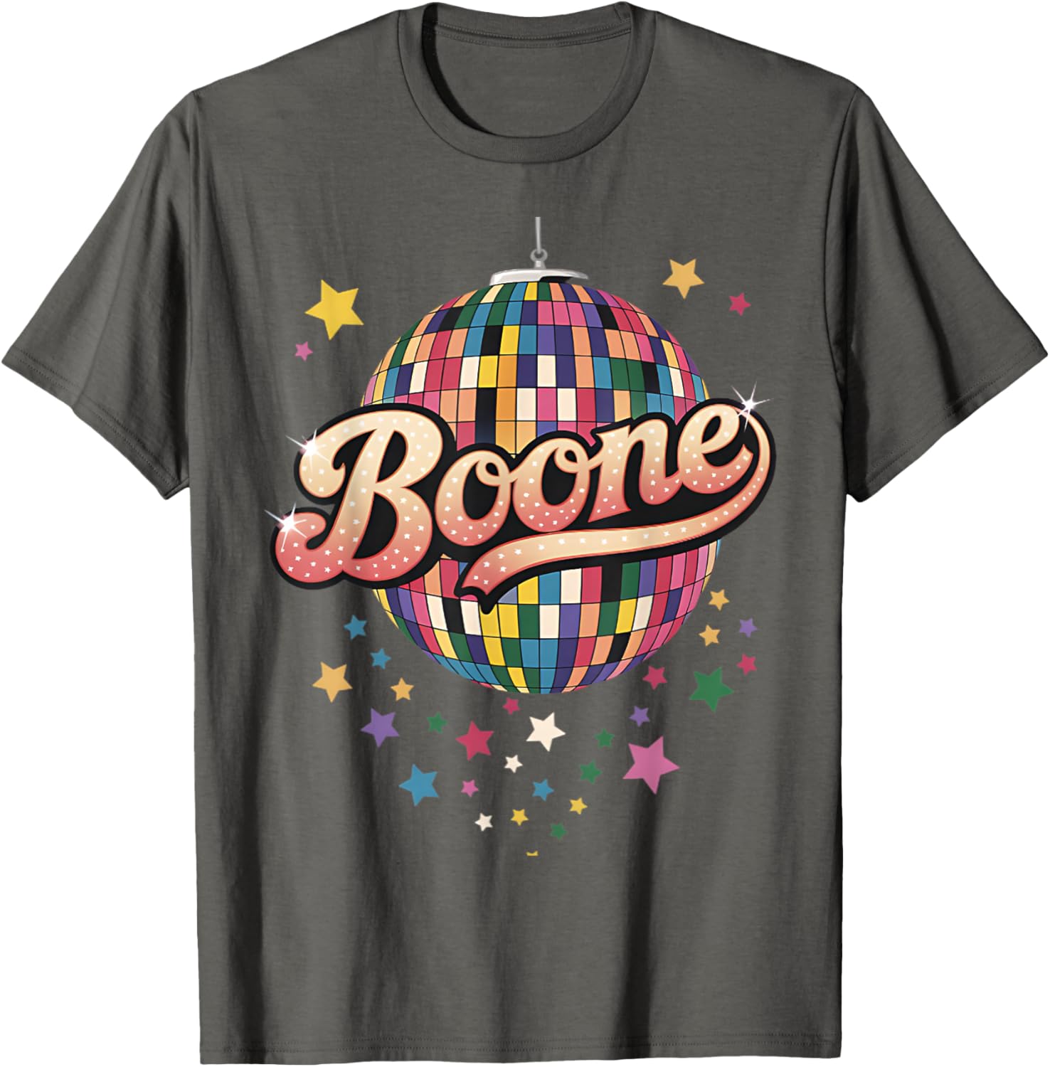 Personalized Girl Retro Boone Heart T-Shirt for Stylish Kids Outfit - 7