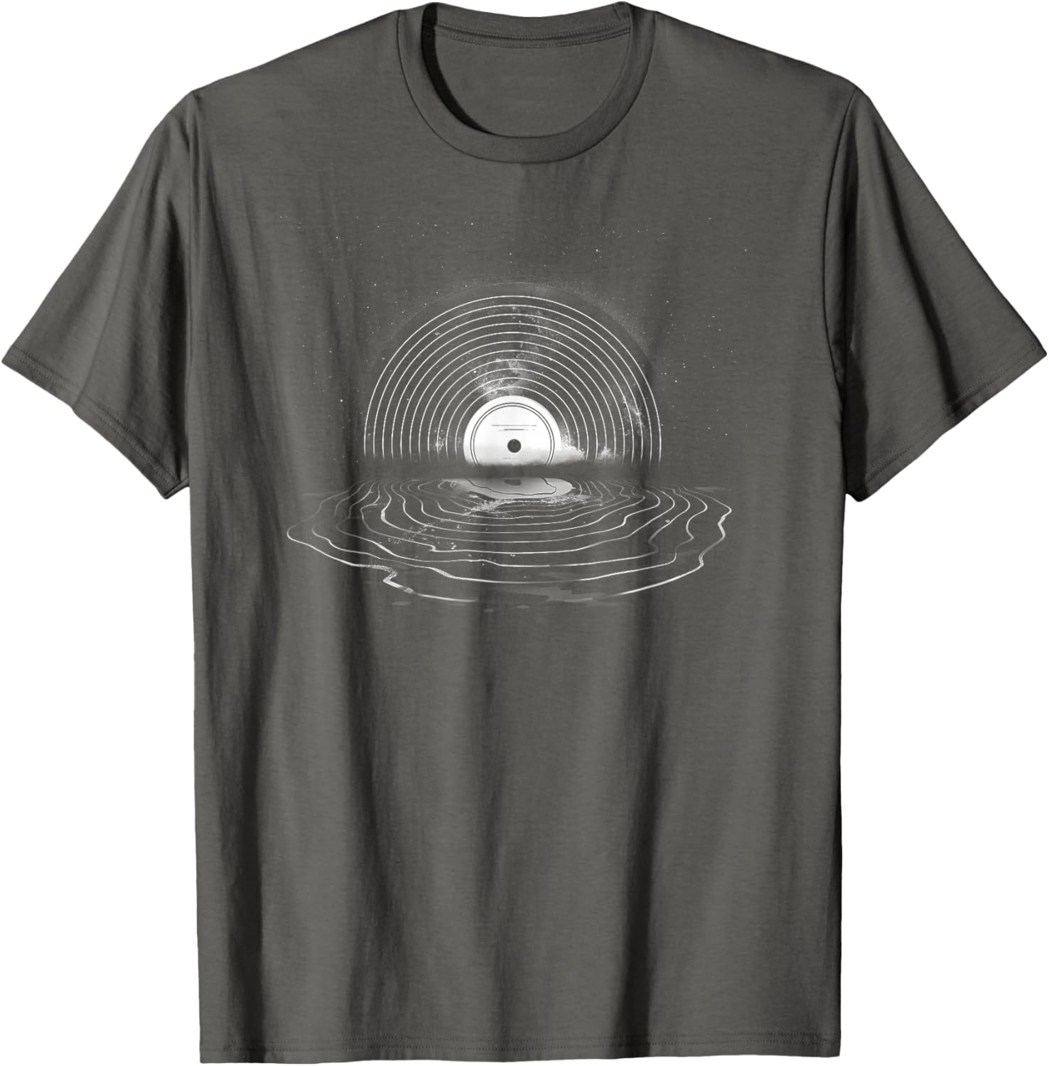 Vinyl Moon T-Shirt for Music Lovers - Perfect for Record Collectors - 5