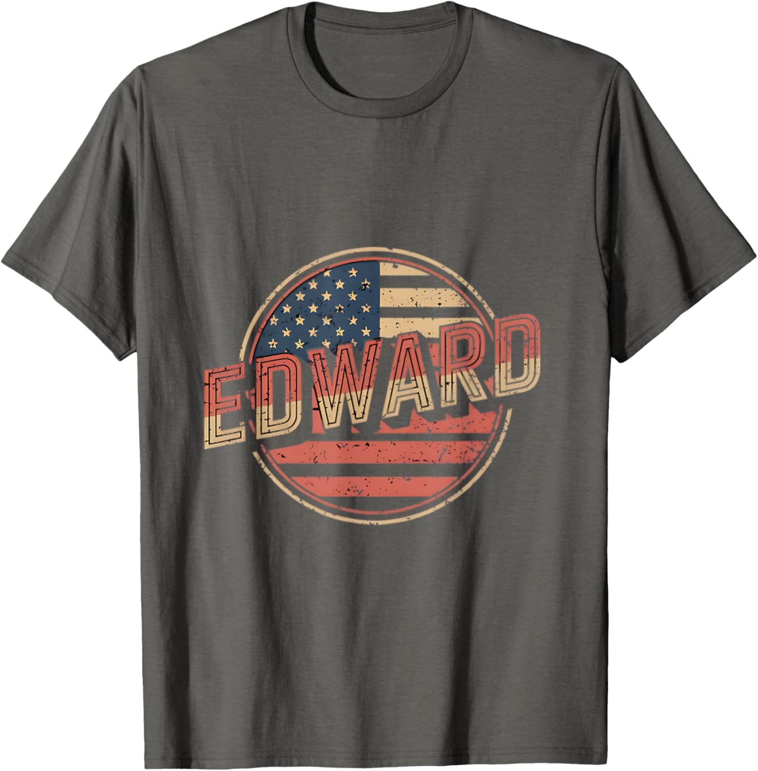 Personalized EDWARD USA Flag T-Shirt for Proud Patriots - 10