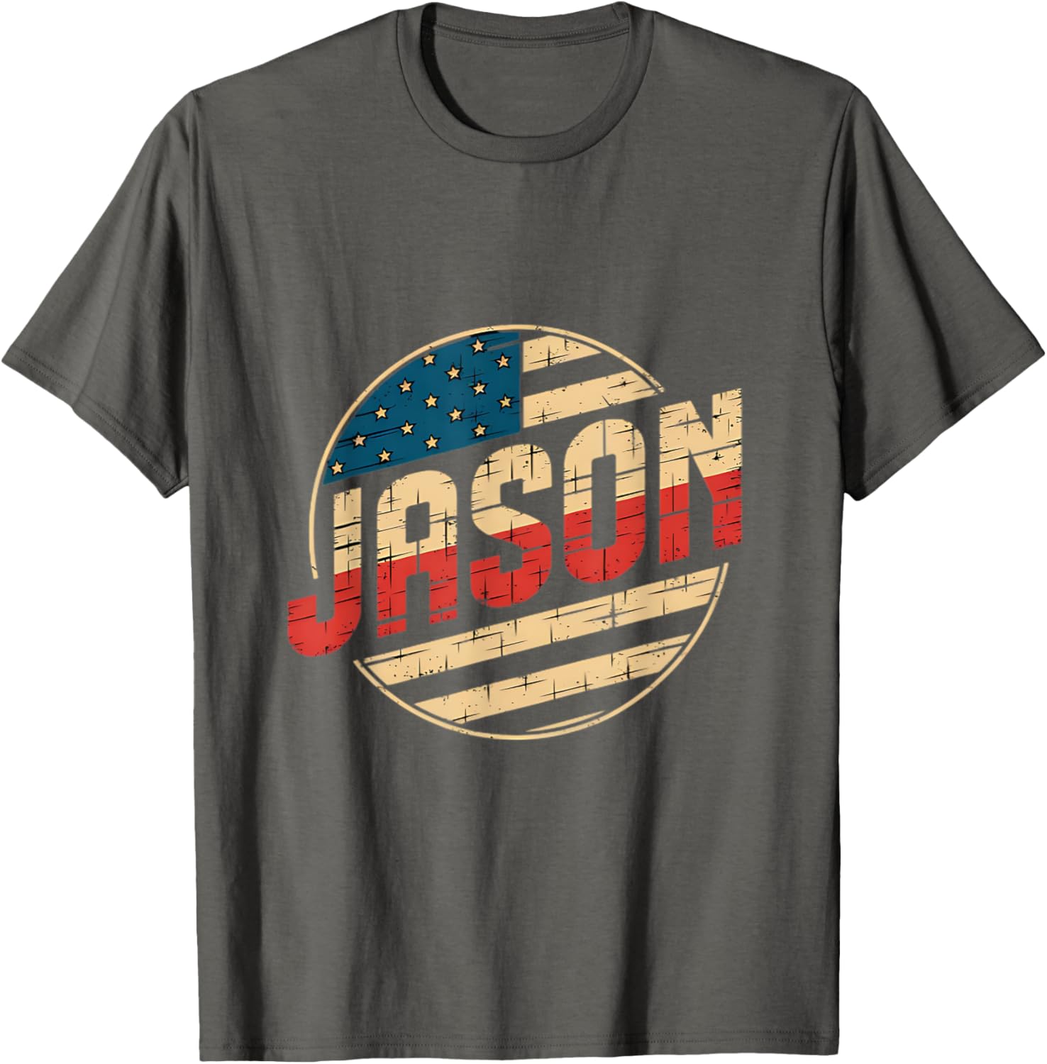 Personalized USA Flag Patriot T-Shirt for JASON - Unique Gift Idea - 8