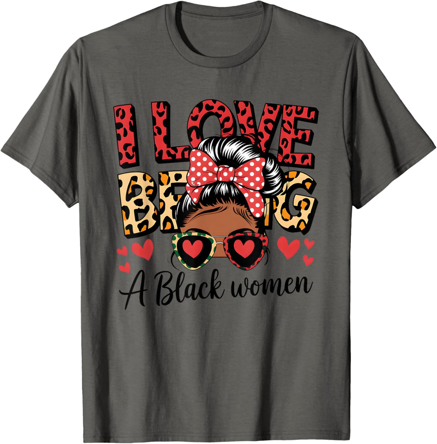 Proud Black Women Melanin Girl T-Shirt for Black History Celebration - 15