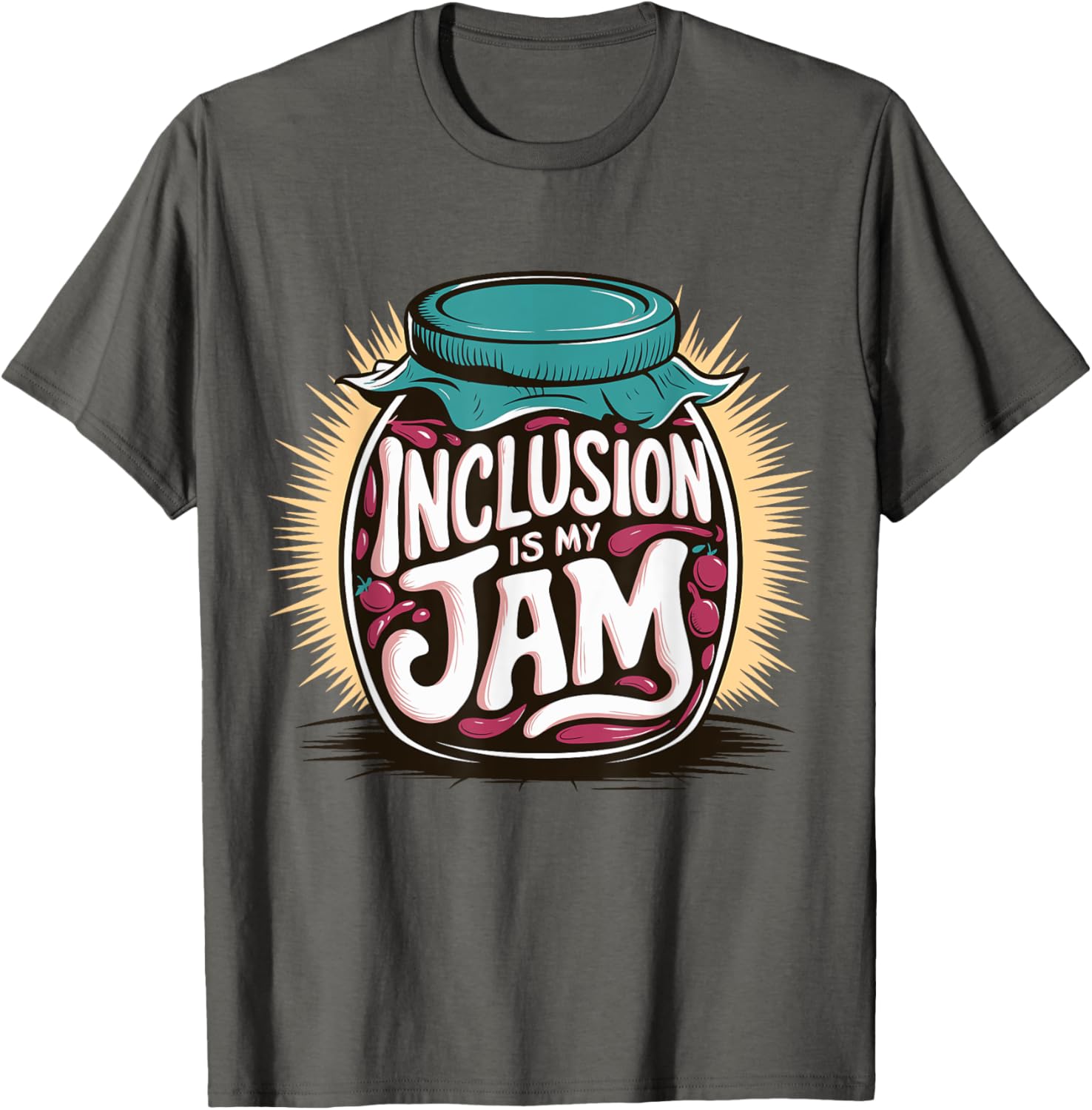 Inclusion Is My Jam T-Shirt for Special Ed SPED Teachers - Fun Apparel - 12