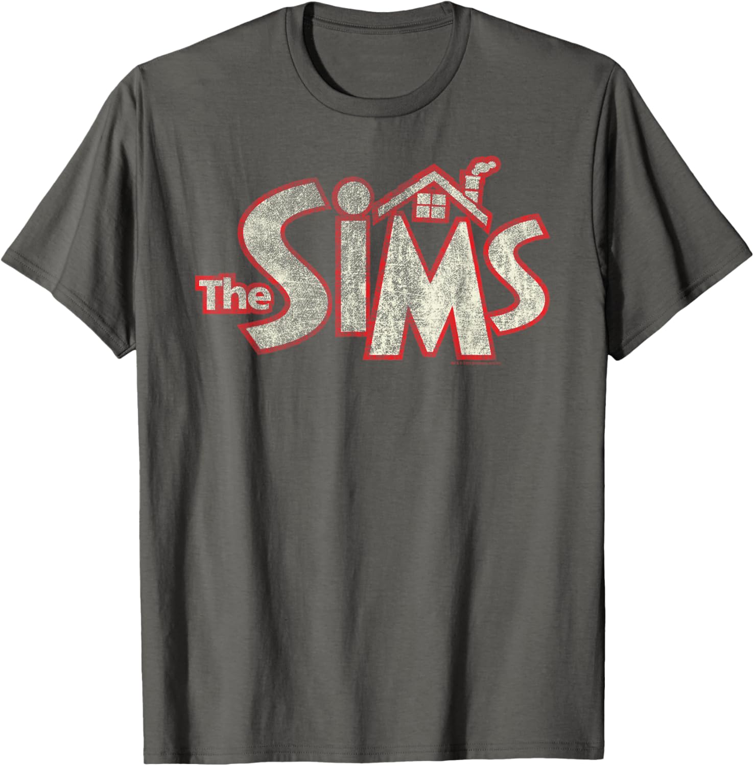 Vintage Distressed The Sims Logo T-Shirt for Gamers and Fans - 3