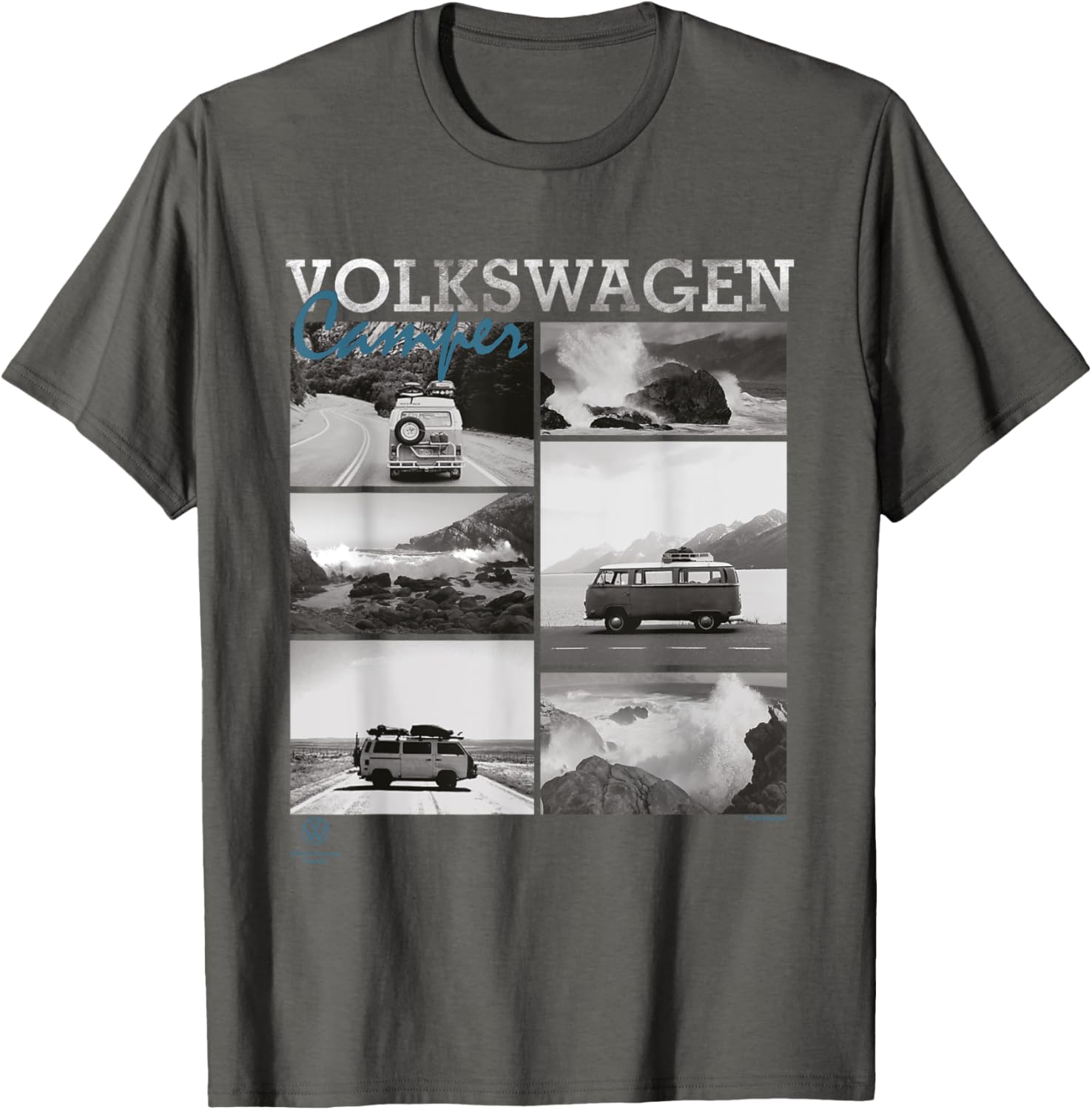 Vintage Volkswagen Camper Adventure T-Shirt for Travel Lovers - 5