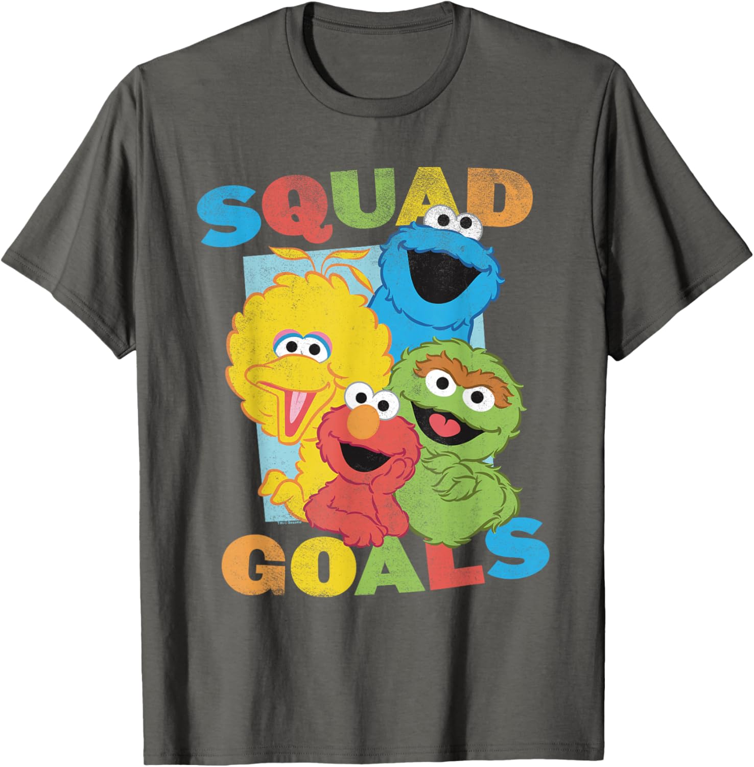 Sesame Street Squad Goals T-Shirt for Fun and Friendship Apparel - 1