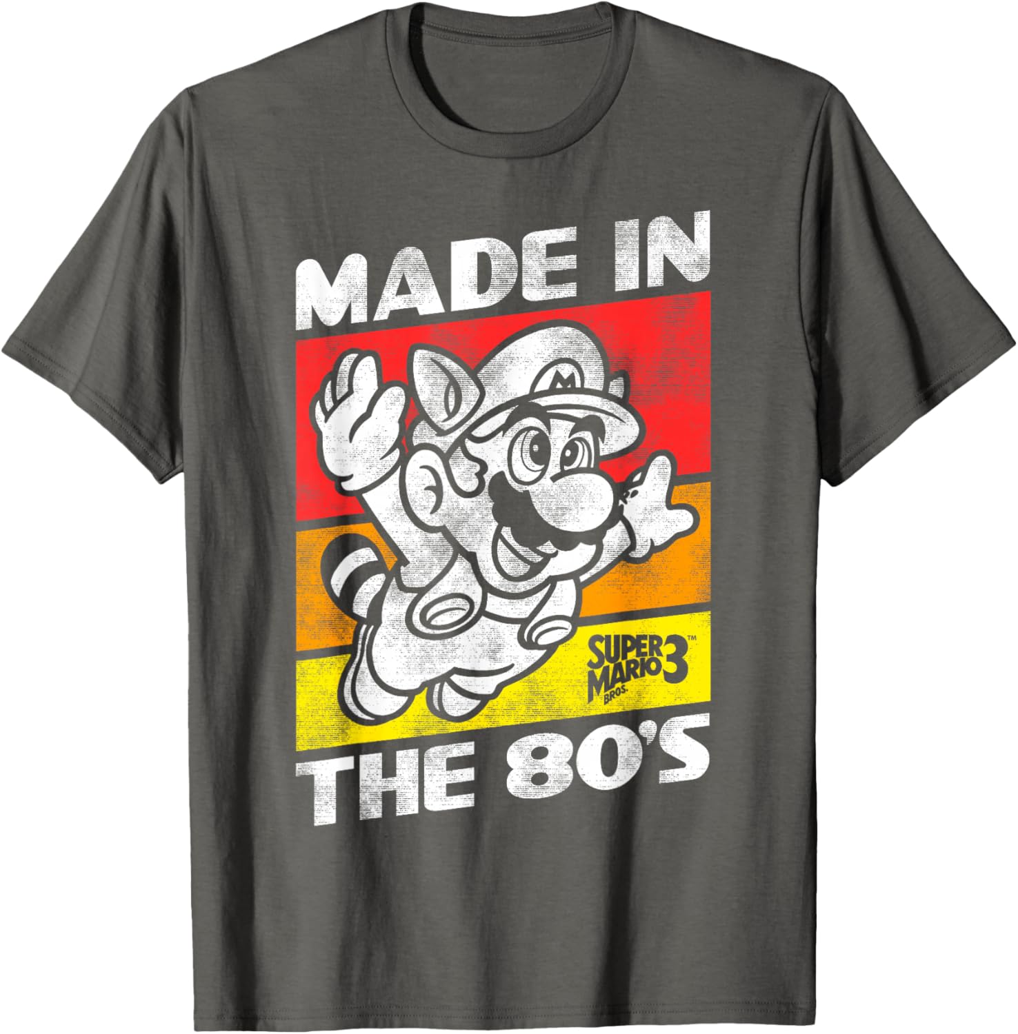 Retro Nintendo Super Mario 3 T-Shirt for 80's Gaming Fans - 4