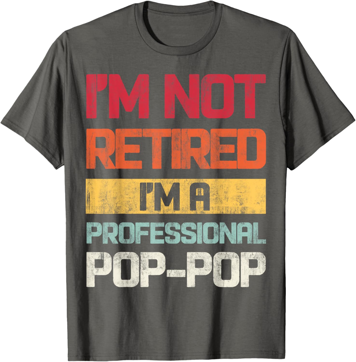 Professional Grandad Retro T-Shirt Fun Gift for Grandpa's Wardrobe - 19